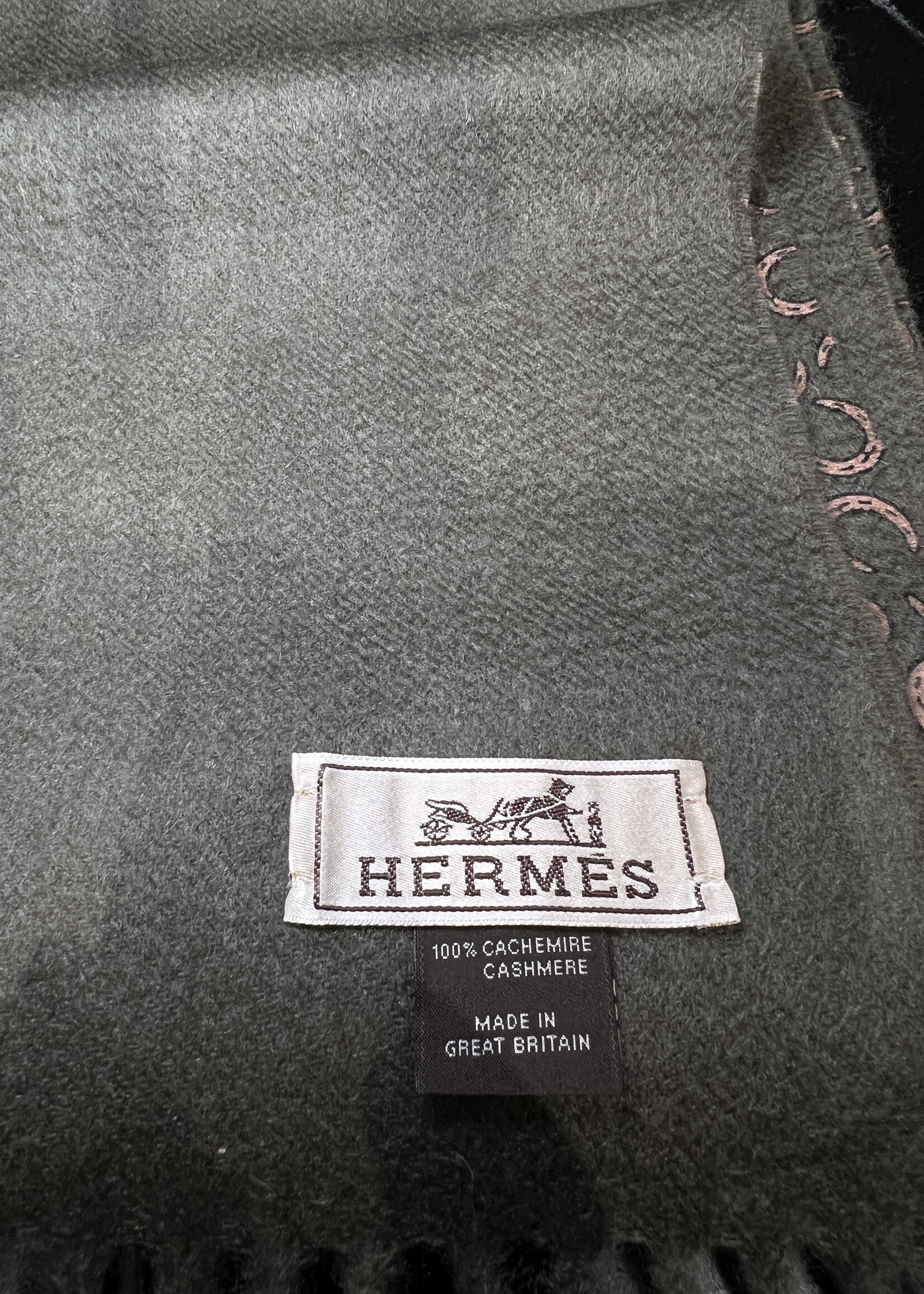 Hermes Hermes Horseshoe Scarf