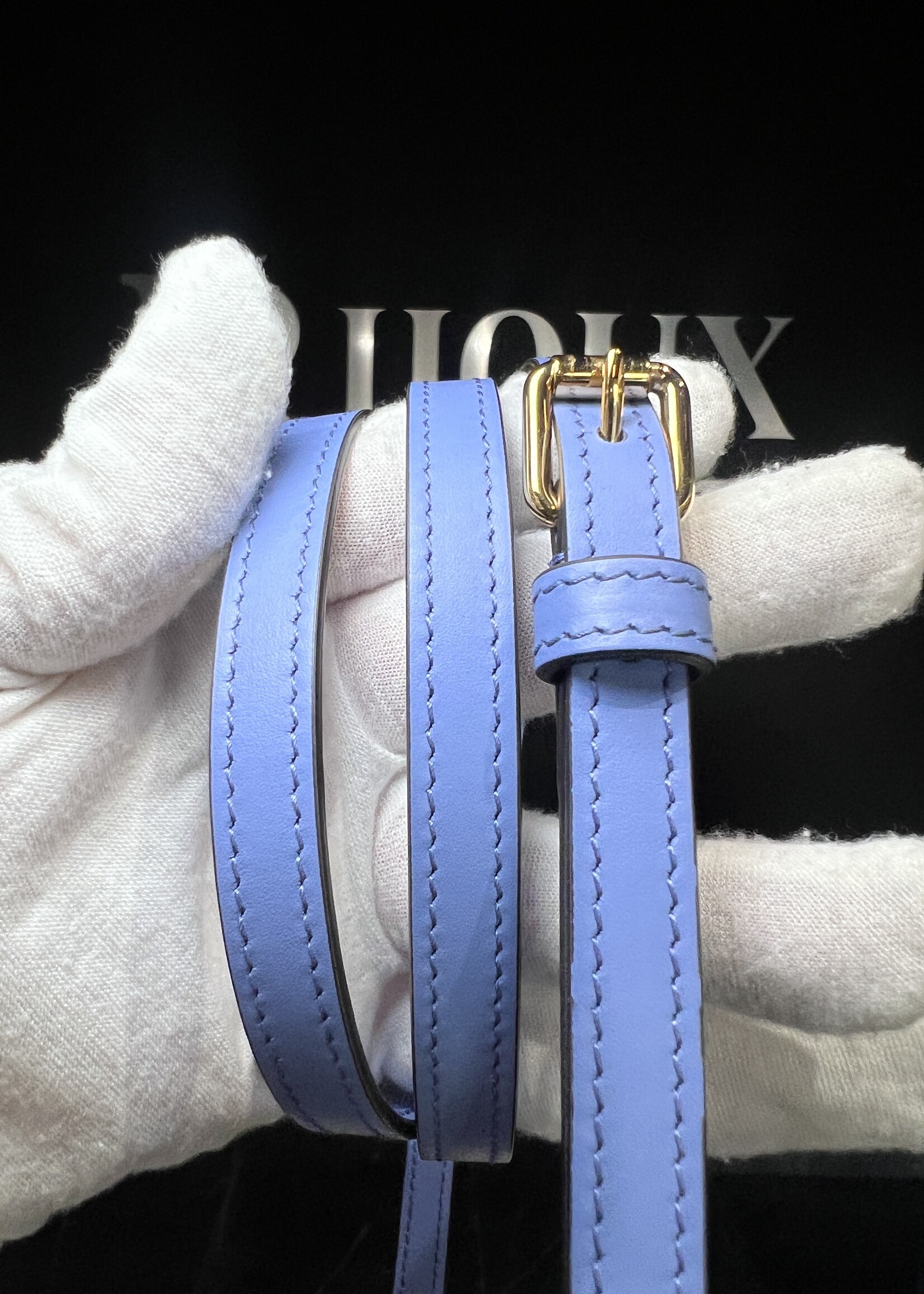 Gucci Gucci Jumbo GG Embossed Leather Mini Top Handle