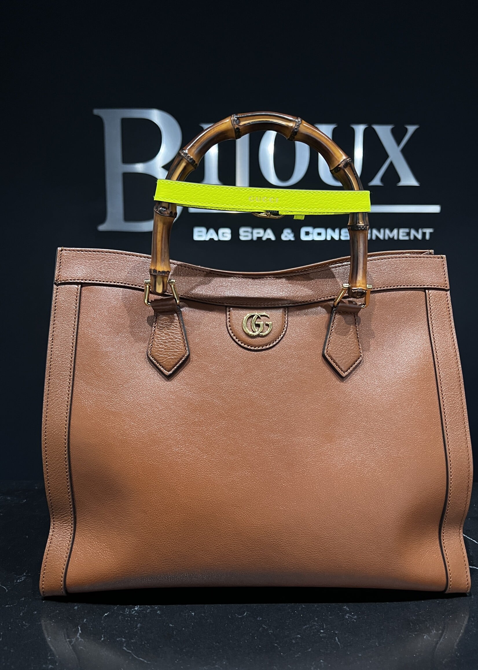 Gucci Gucci Diana Large Bamboo Top Handle Tote