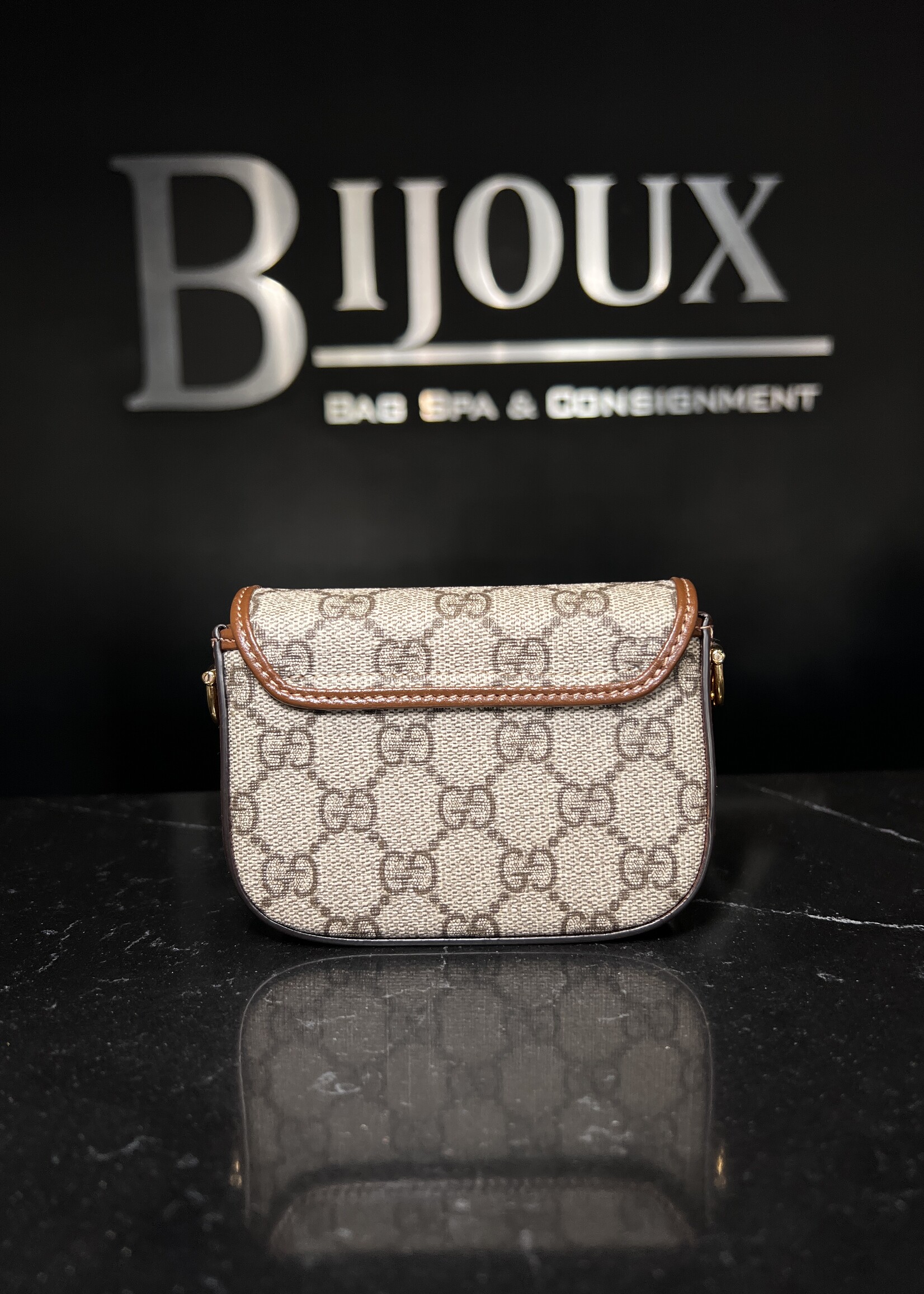 Gucci Gucci 1995 GG Coated Canvas Mini Bag