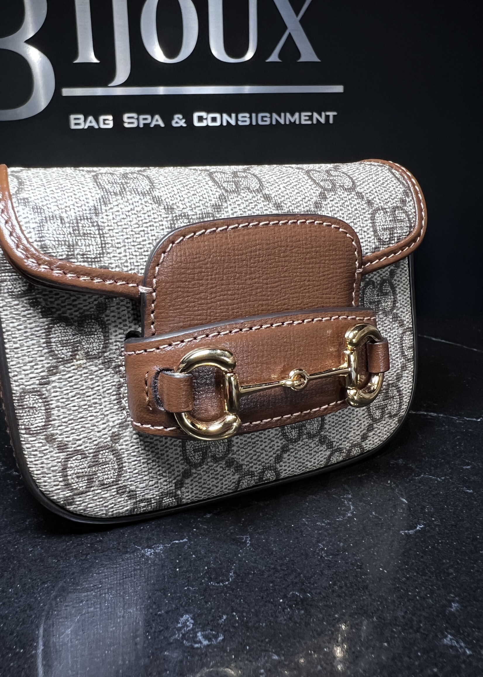 Gucci Gucci 1995 GG Coated Canvas Mini Bag