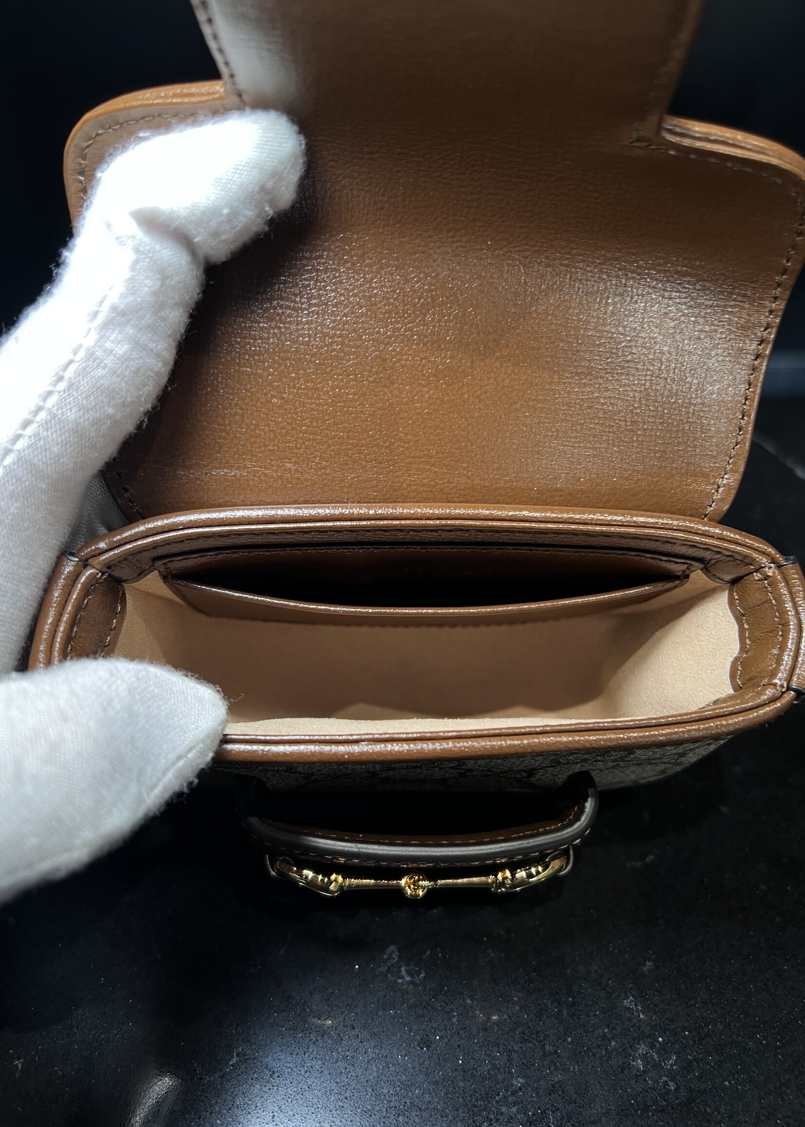 Gucci Gucci 1995 GG Coated Canvas Mini Bag