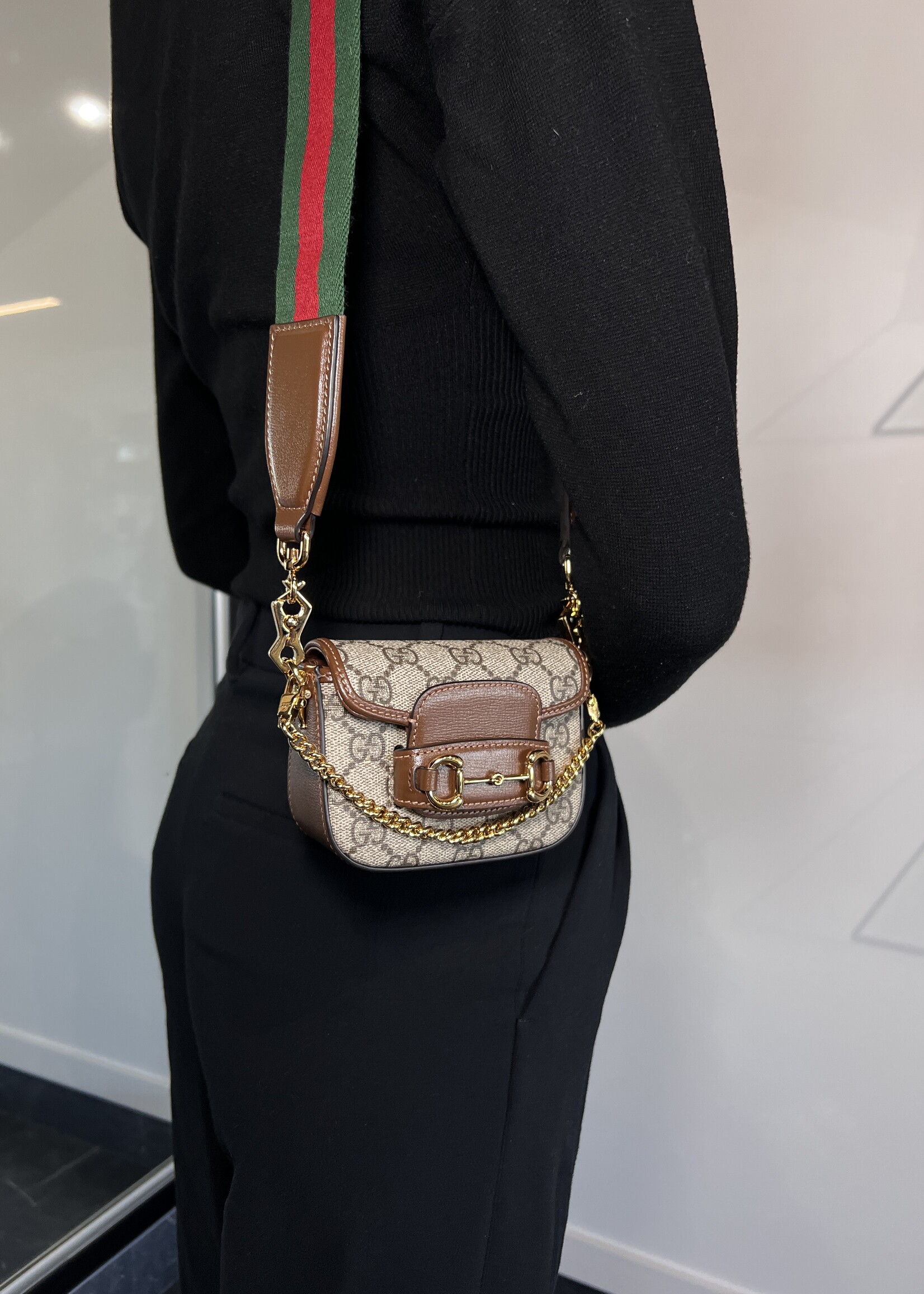 Gucci Gucci 1995 GG Coated Canvas Mini Bag