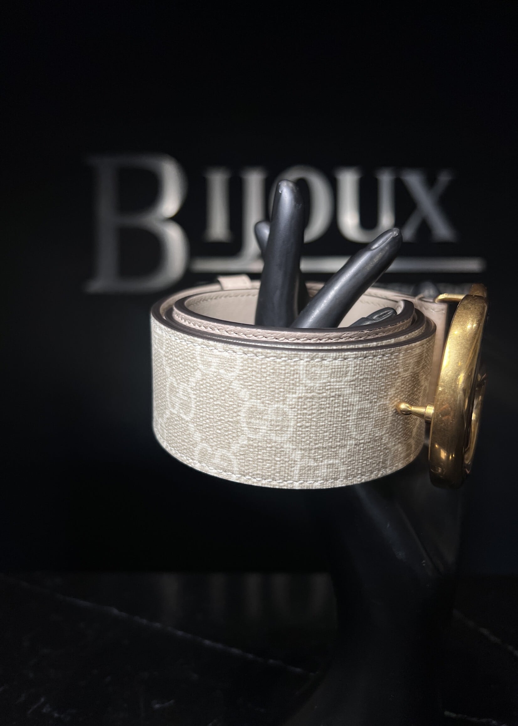 Gucci Gucci GG Marmont Leather Belt 75
