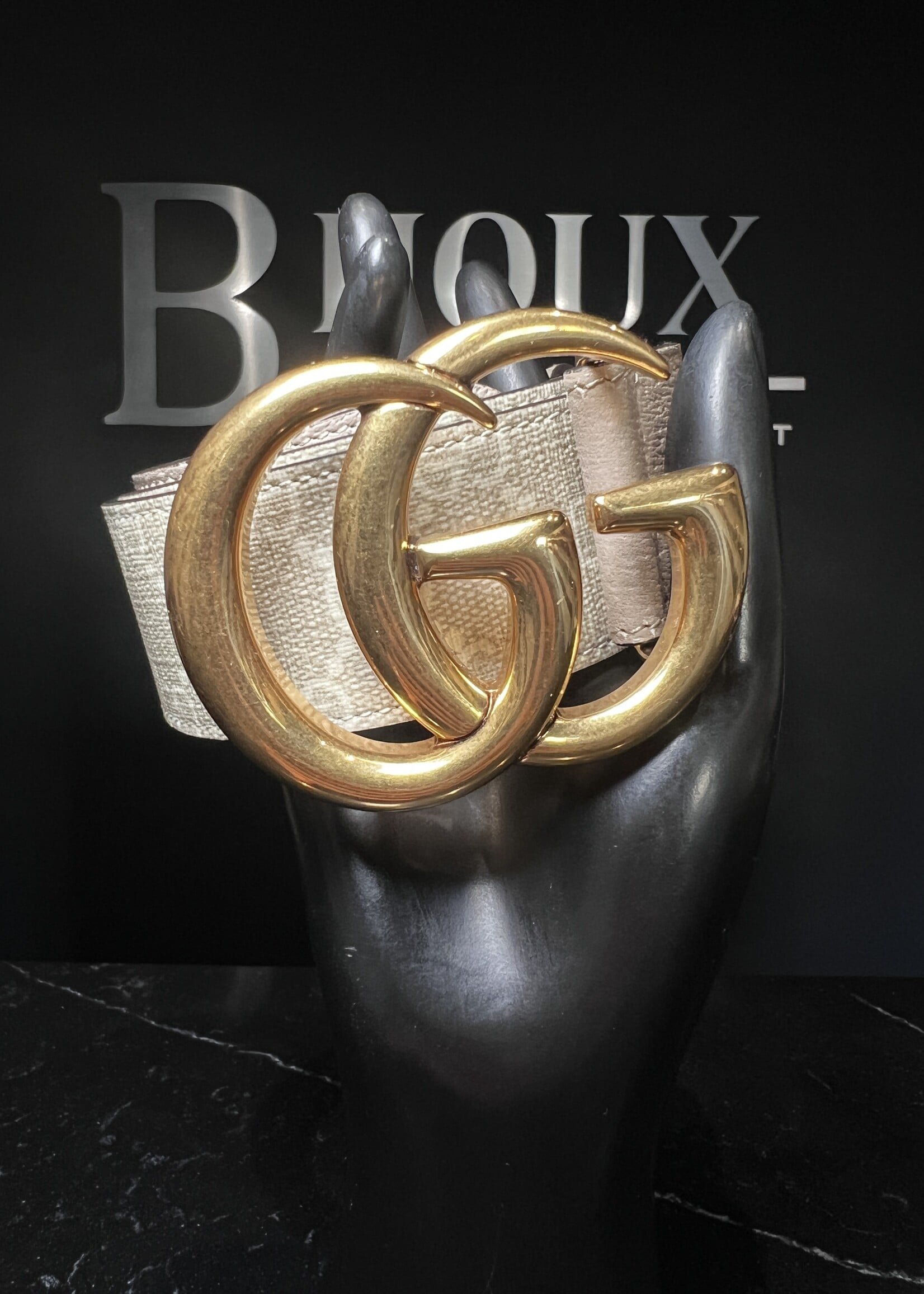 Gucci Gucci GG Marmont Leather Belt 75