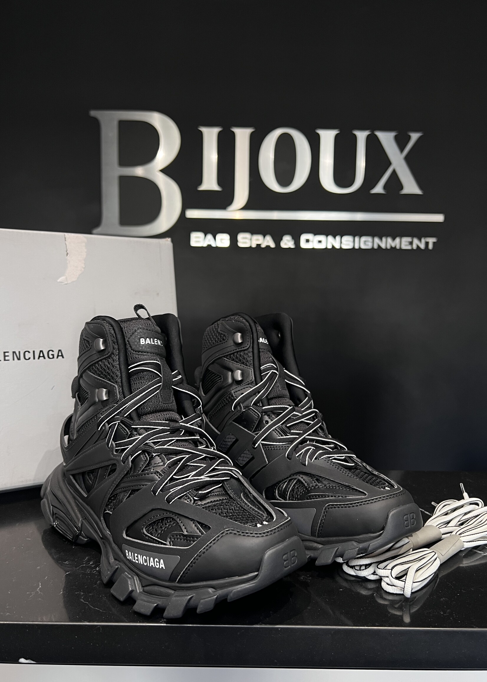 Balenciaga Balenciaga Track Hike High Top Sneakers- 41