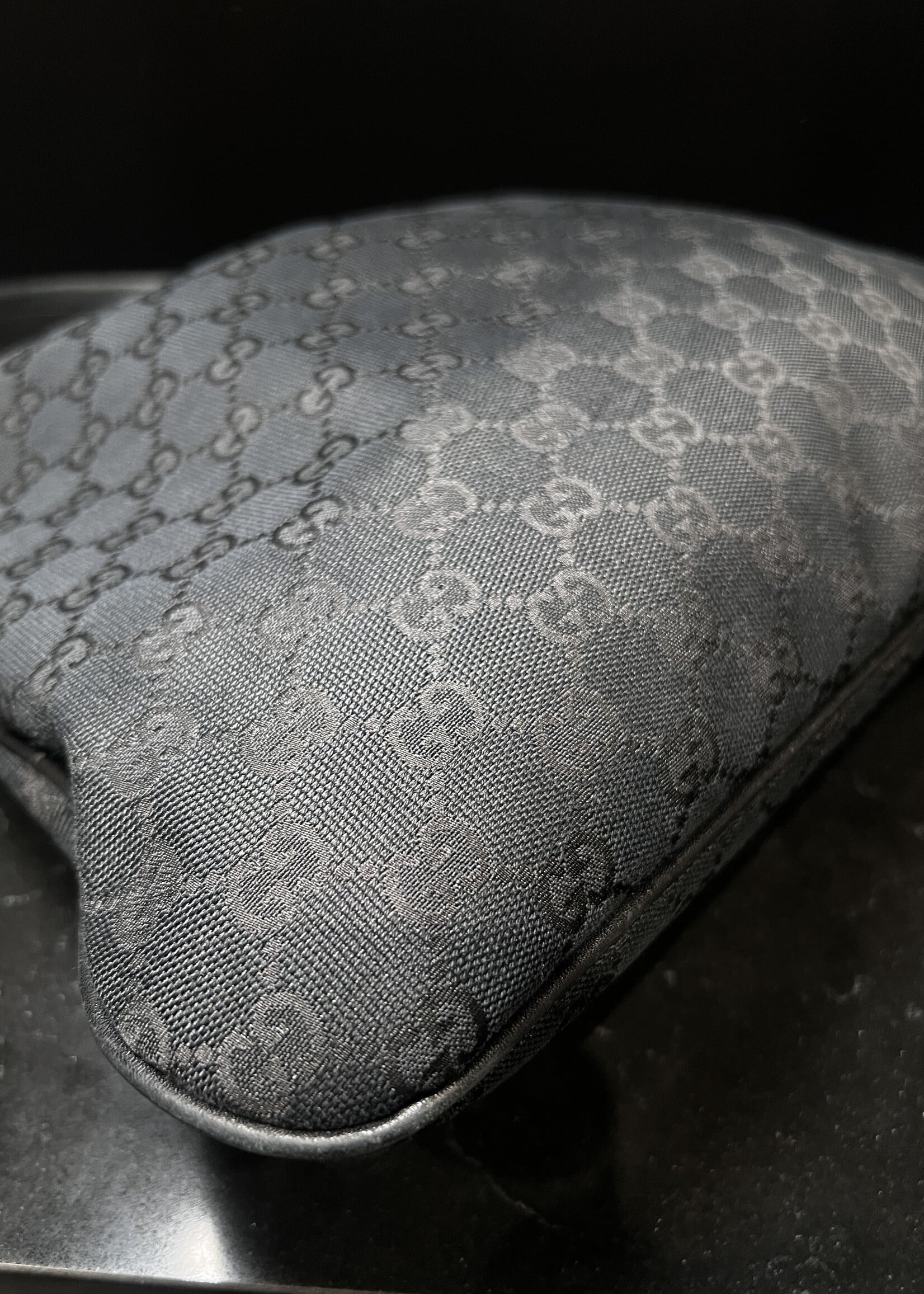 Gucci Gucci GG Canvas New Brit Hobo Shoulder