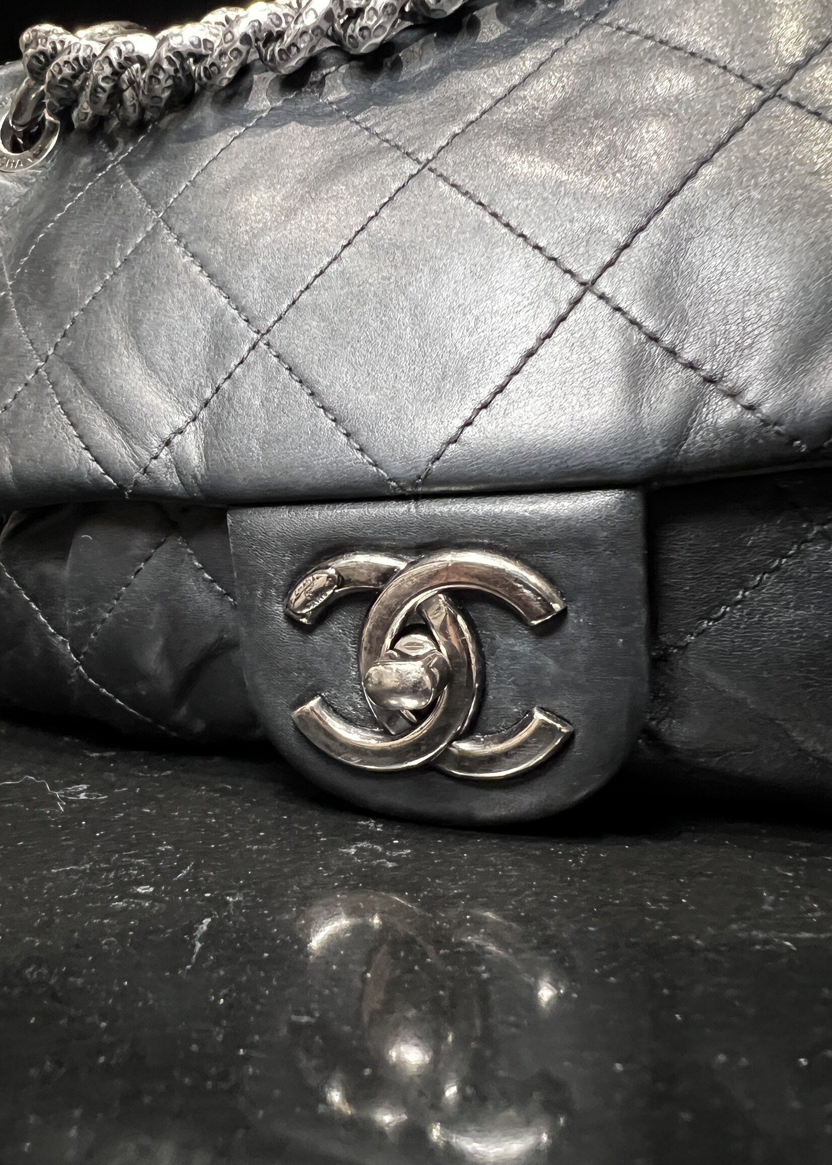 Chanel Chanel Pleated Flap Messenger