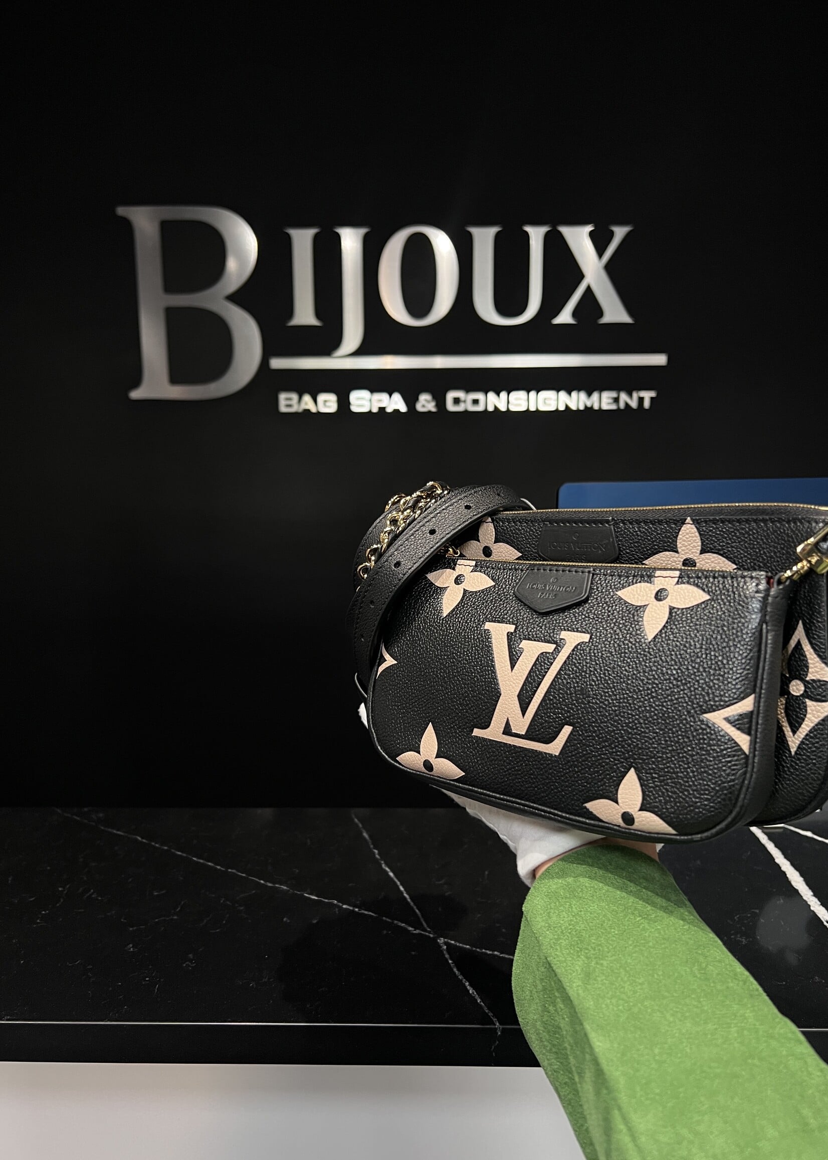 Louis Vuitton Louis Vuitton Empreinte Multi Pochette
