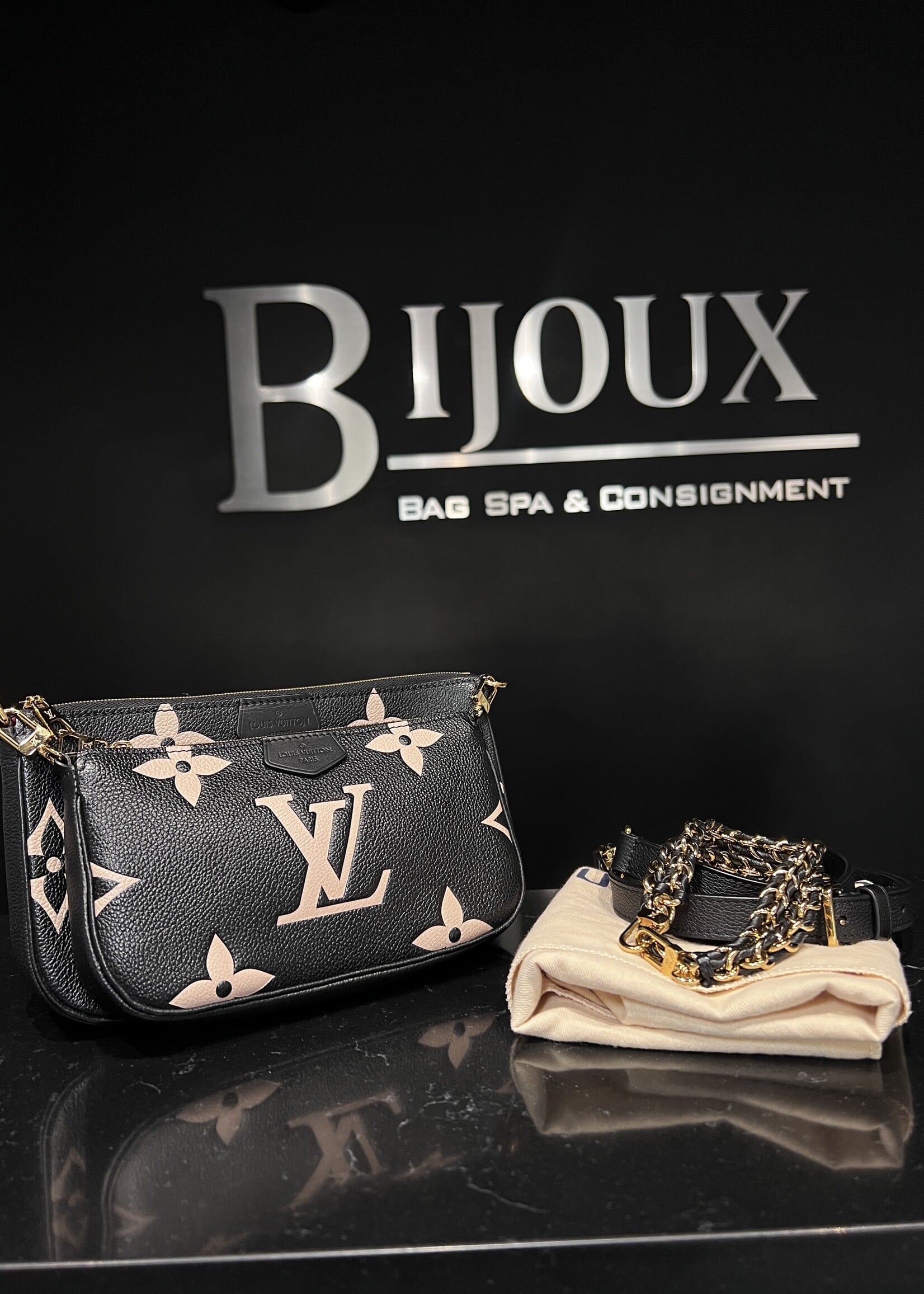 Louis Vuitton Louis Vuitton Empreinte Multi Pochette