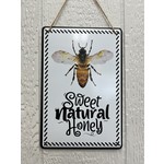 Sweet Natural Honey Hanging Sign