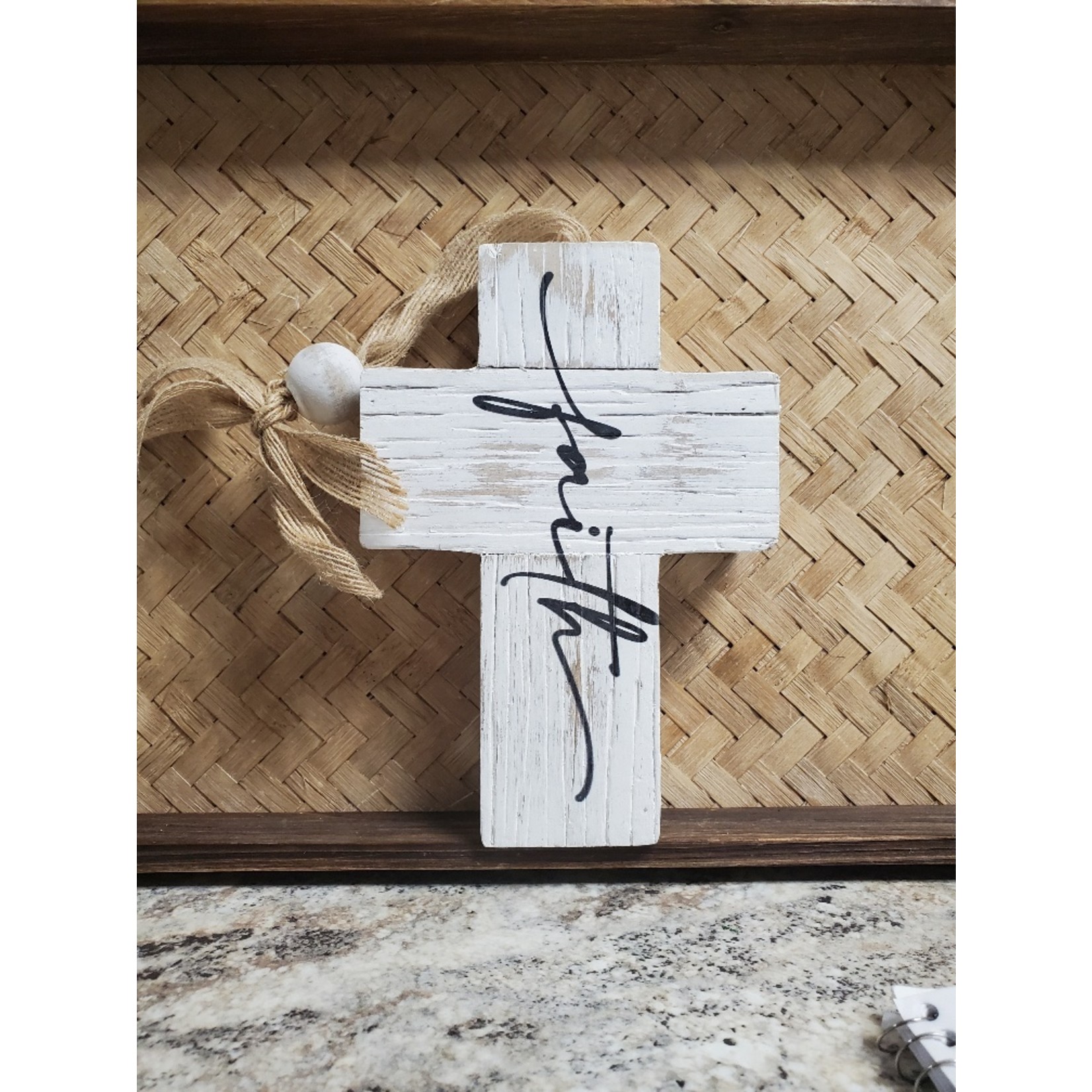 Faith Wood Cross 4109