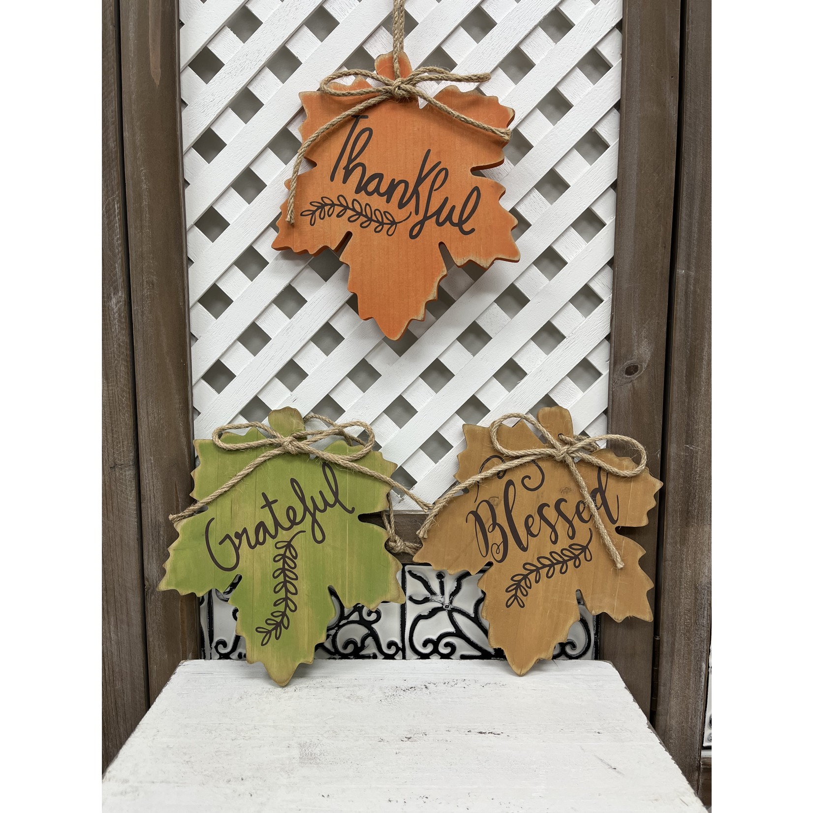 Autumn Leaves Set of 3  #A4006