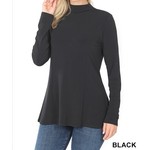 Black Long Sleeve Top XL