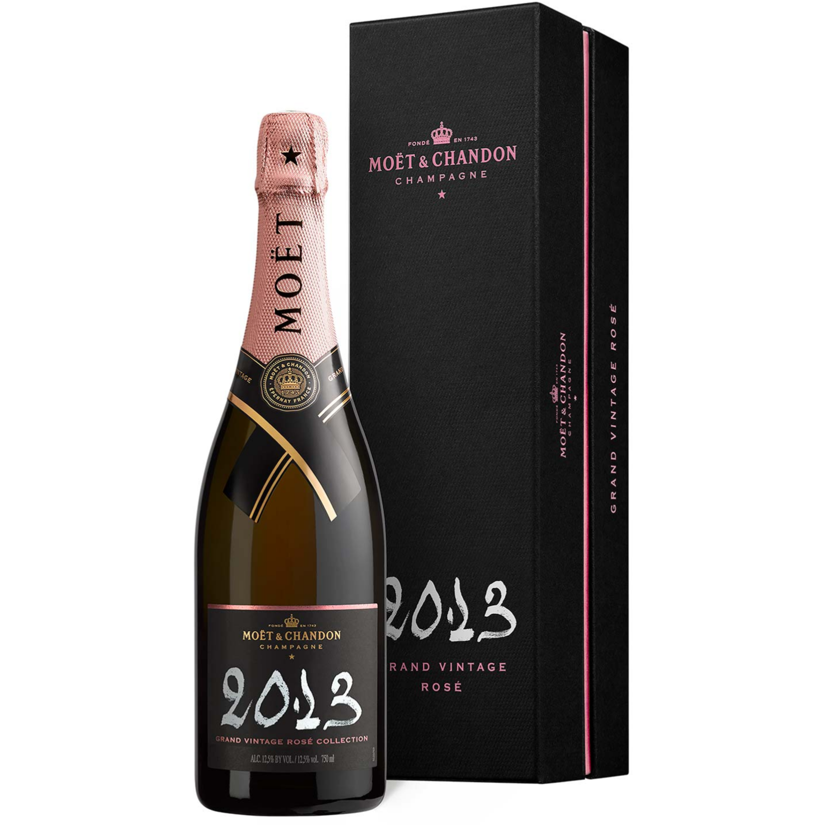 2013, Moet & Chandon Grand Vintage GB ROSE, Champagne, Epernay, Champagne, France, 12.5% Alc, CTnr TW93, A3,Sw2,Sm3,C4,I3