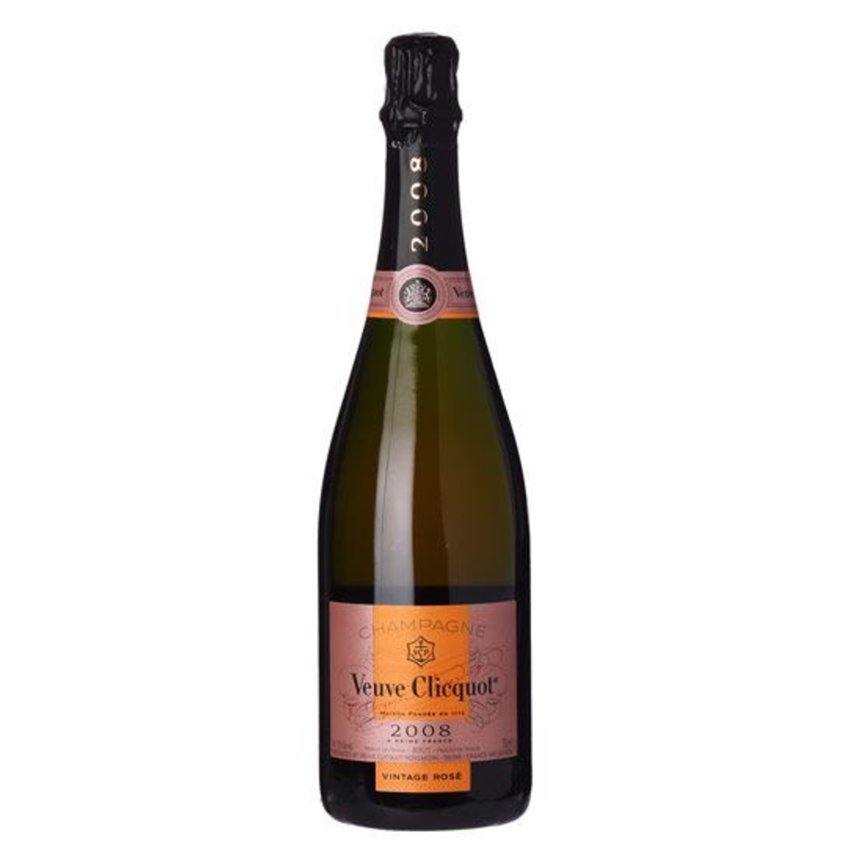 2008, Veuve Clicquot ROSE Champagne, Reims, Champagne, France, 12% Alc, CTnr, A4,Sw3,Sm2,C4,I3