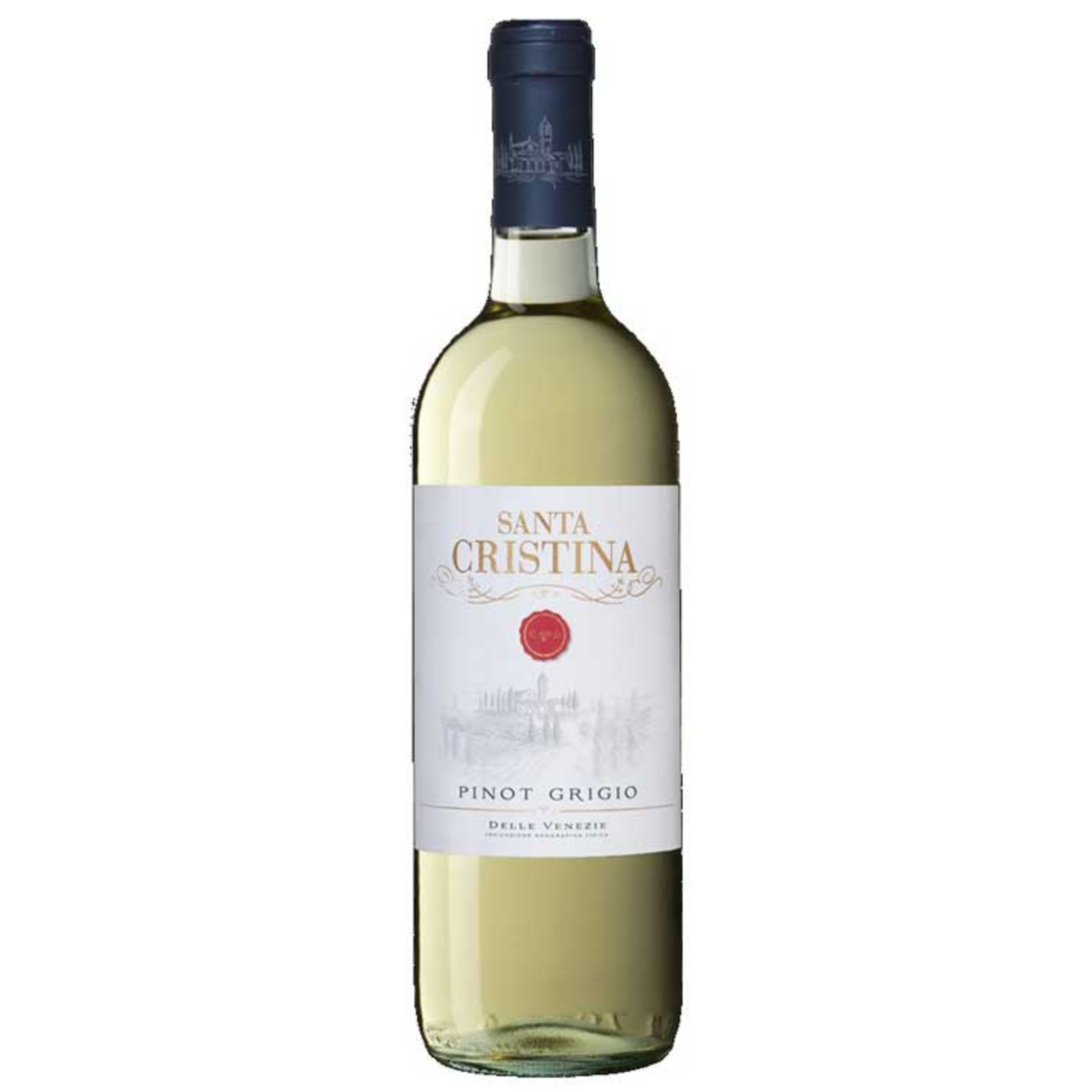 NV, Santa Cristina (Antinori), Pinot Grigio, Delle Venezie, Italy, 12% Alc, CTnr, A2,Sw2,Sm4,C2,I2