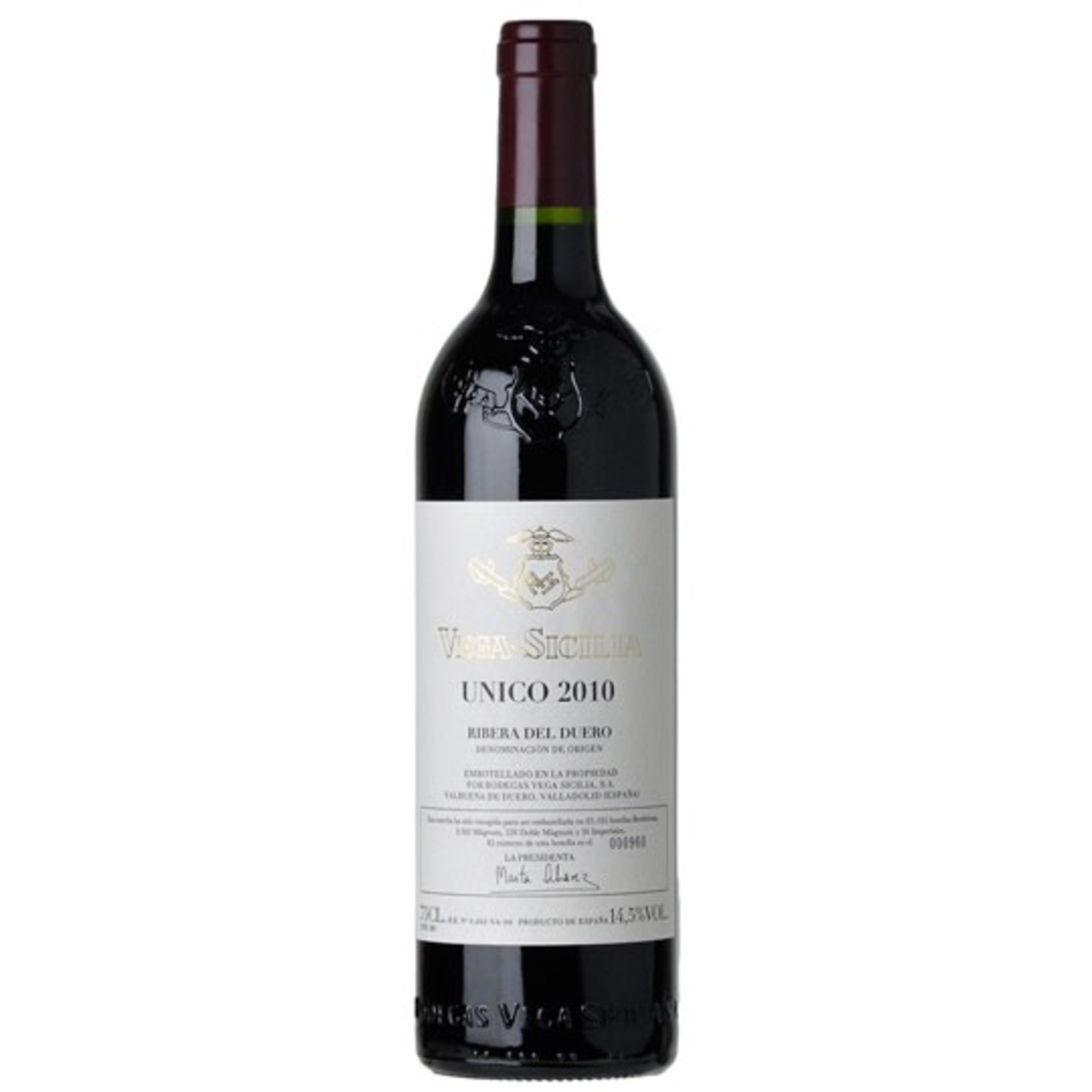 2010, Vega Sicilia UNICO, Red Blend, Ribera Del Duero, Castilla y Leon, Spain, 14.5% Alc, V97 CT93.5 RP96 WS95, T2,Sw2,Sm4,C5,I5