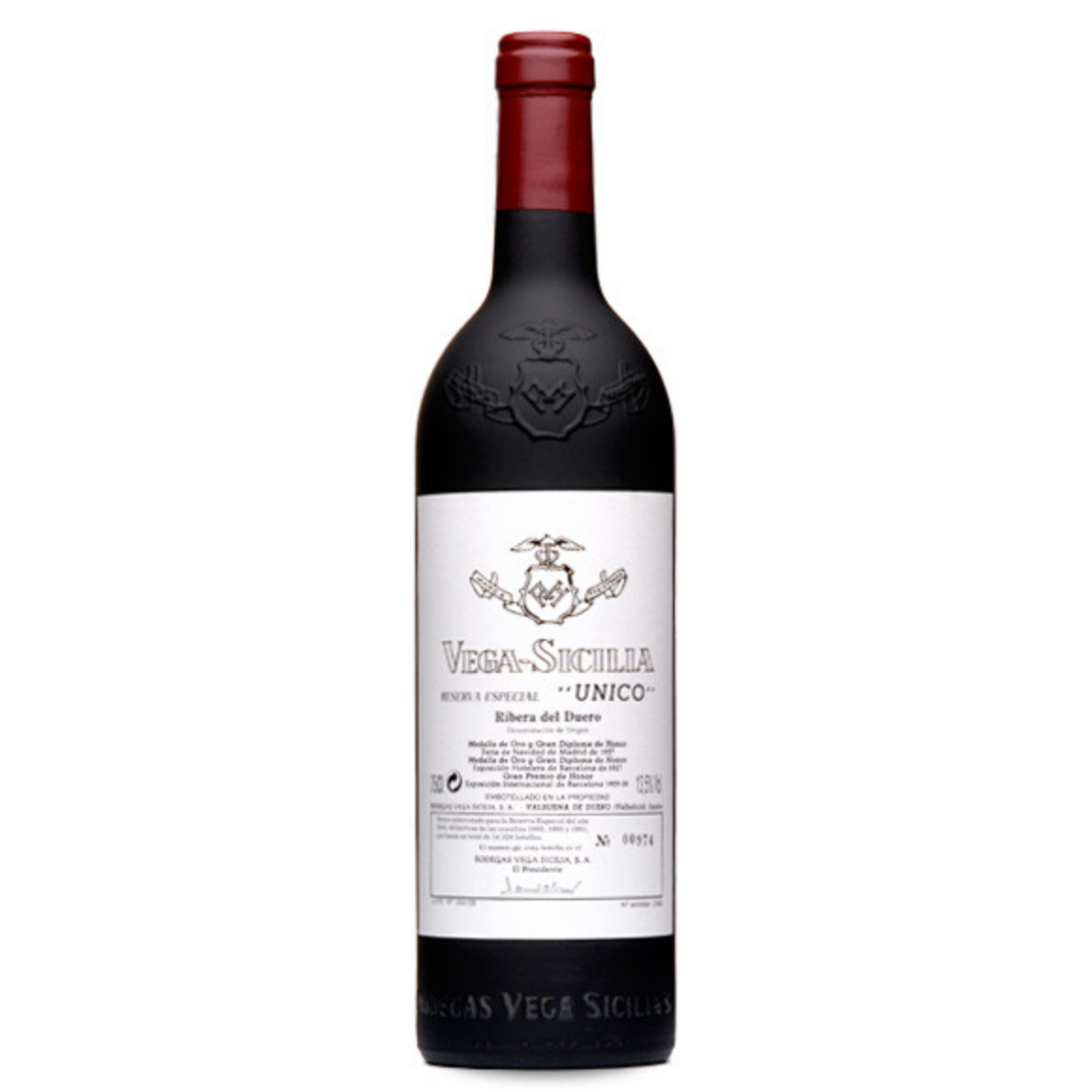 2020, Vega Sicilia UNICO Reserva Especial R20 (08,09,10), Red Blend, Ribera Del Duero, Castilla y Leon, Spain, 14.5% Alc, CTnr RP98, T2,Sw2,Sm4,C5,I5