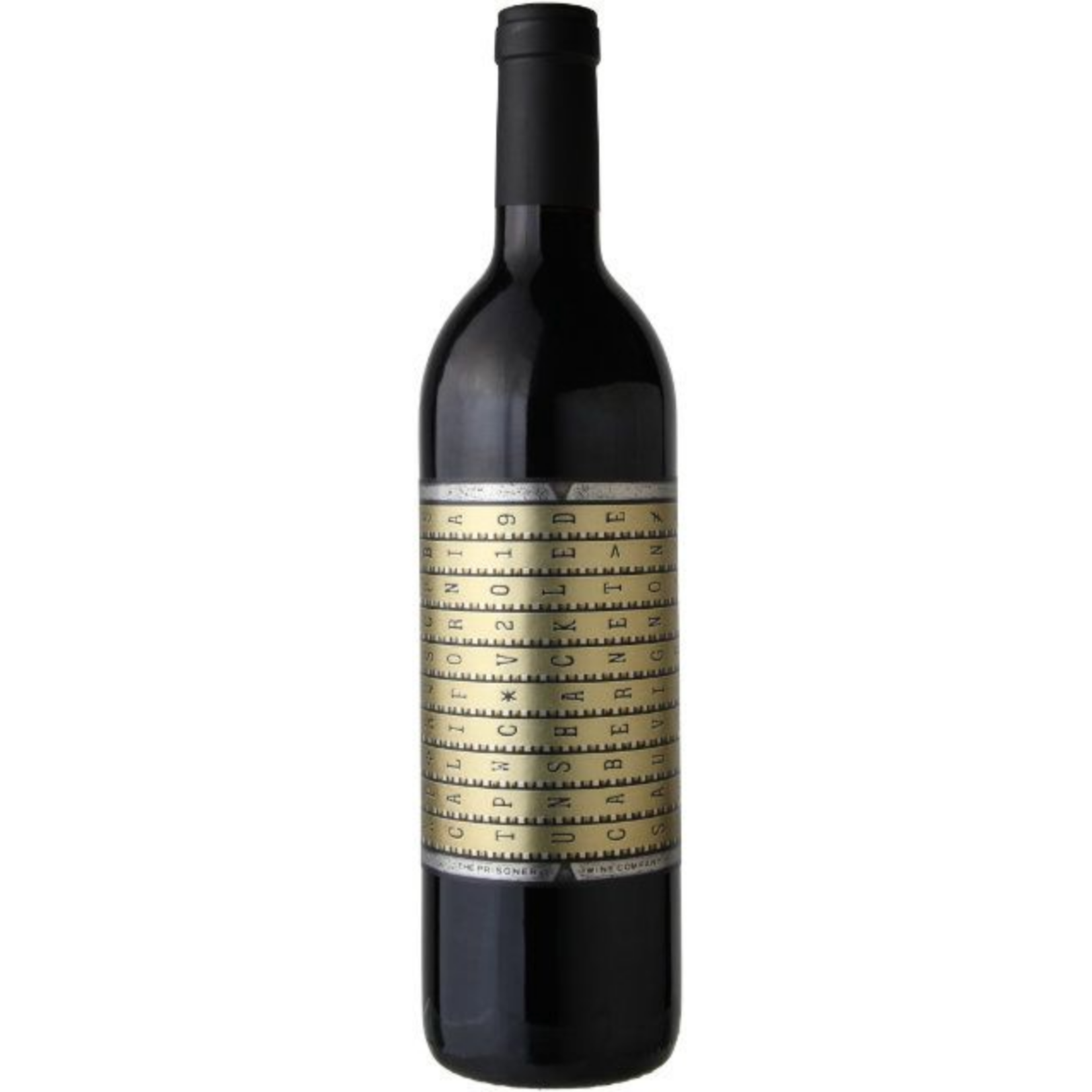 NV, Unshackled by Prisoner Wine Company, Cabernet Sauvignon, California, USA, 14.5% Alc, CT85, T3,Sw3,Sm4,C3,I4