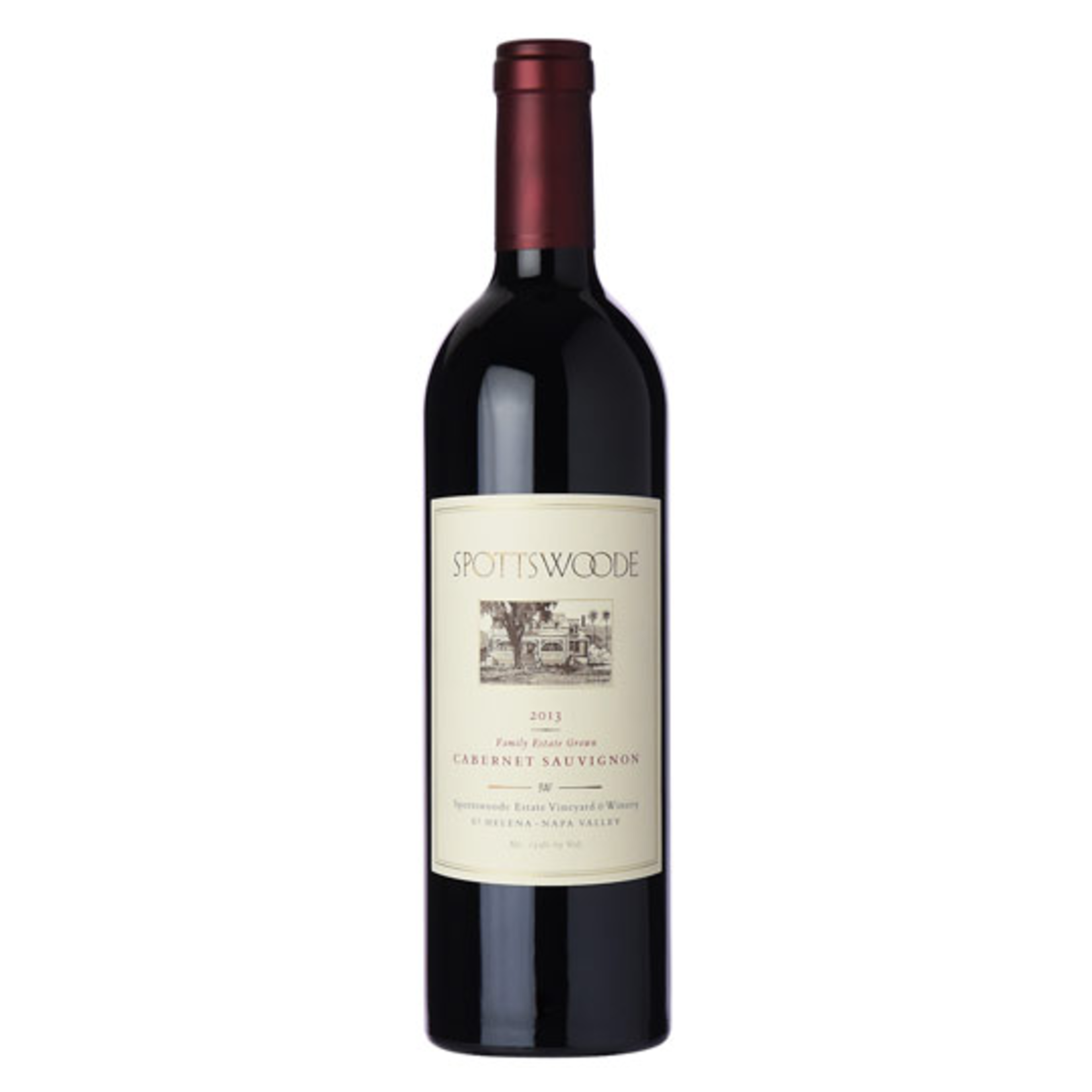 2013, Spottswoode Chateau Hill Gift, Cabernet Sauvignon, St. Helena, Napa Valley, California, 13.9% Alc, CT , RP99