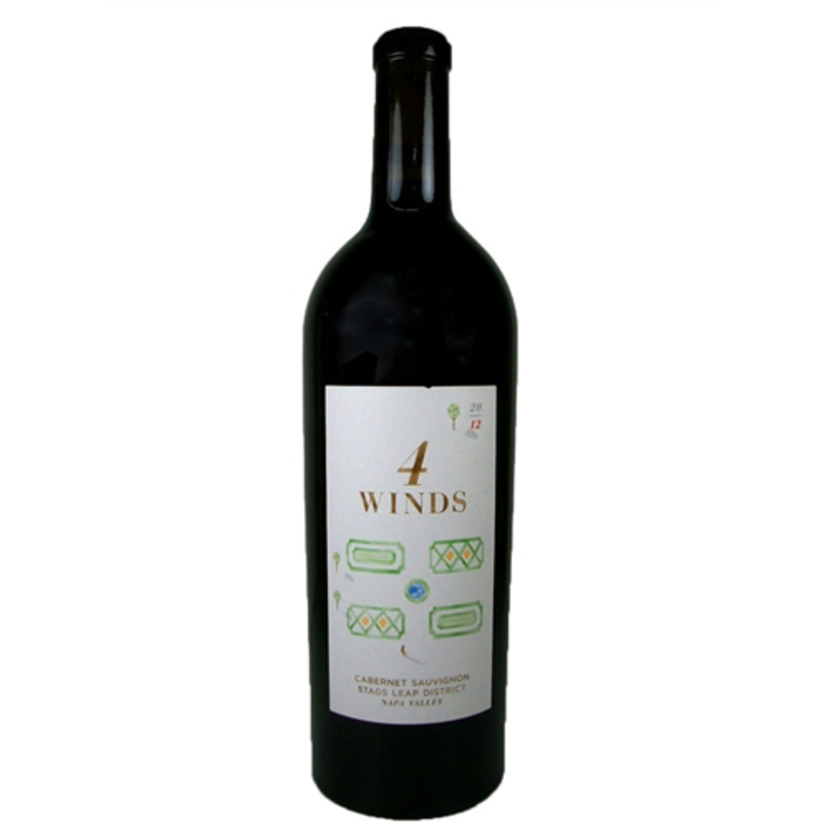 2012, 4 Winds, Cabernet Sauvignon, Stags Leap, Napa Valley, California, 14.8% Alc, CT89