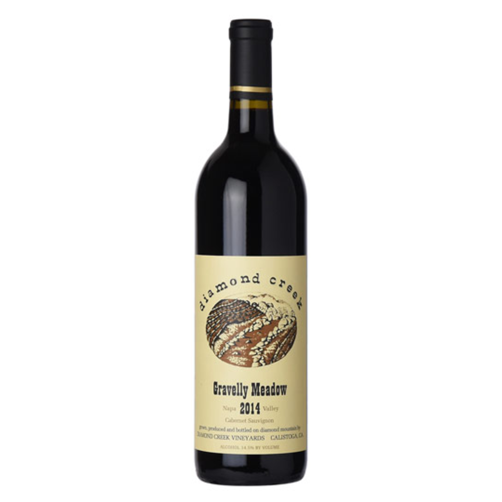 2014, Diamond Creek Gravelly Meadow, Cabernet Sauvignon, Diamond Mountain, Napa Valley, California, 14.5% Alc, CT95, RP97