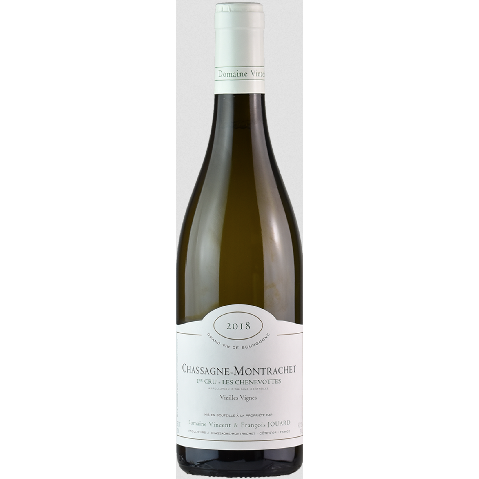 2019, Domaine Vincent & Francois JOUARD 1er Cru Les Chenevottes, Chardonnay, Chassagne-Montrachet, Burgundy, France, 13% Alc, CT90, A4,Sw2,Sm3,C4,I4