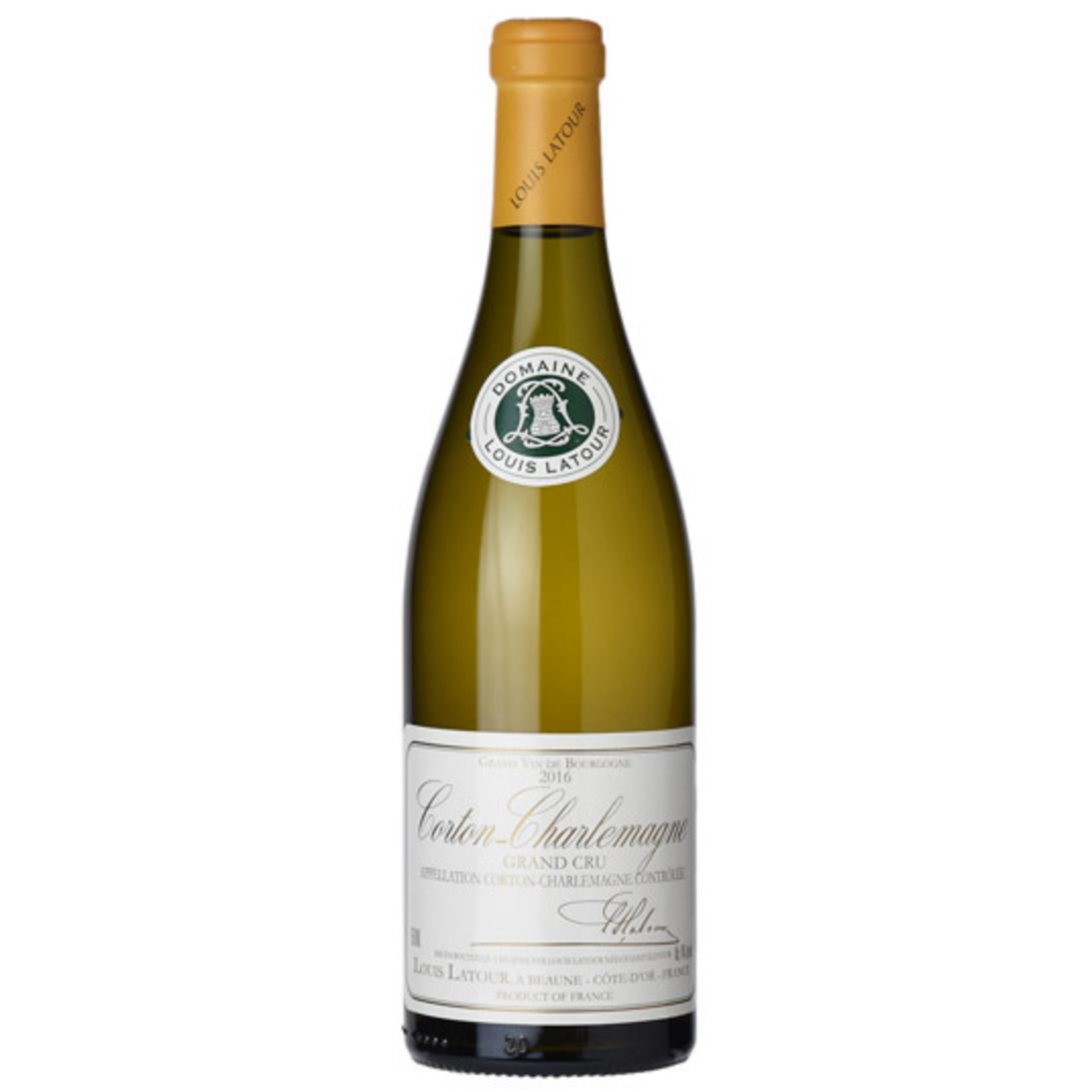 2016, Louis Latour Corton-Charlemagne Crand Cru, Chardonnay, Corton-Charlemagne, Burgundy, France, 14.5% Alc, TWnr