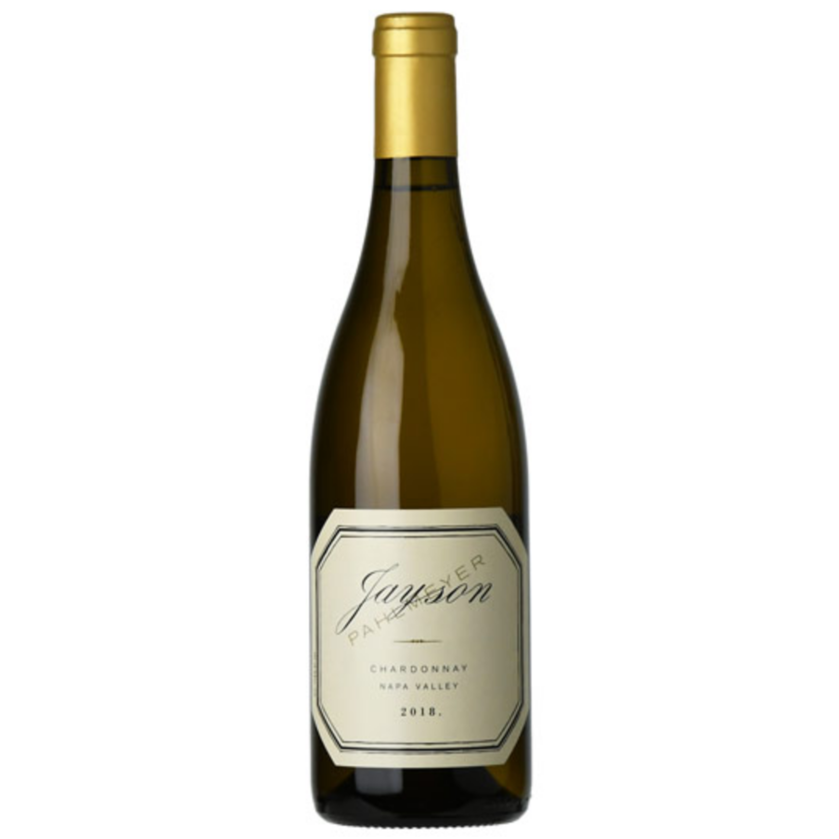 2018, JAYSON by Pahlmeyer, Chardonnay, Calistoga, Napa Valley, California,14.9% Alc, CT92, A3,Sw2,Sm4,C3,I4