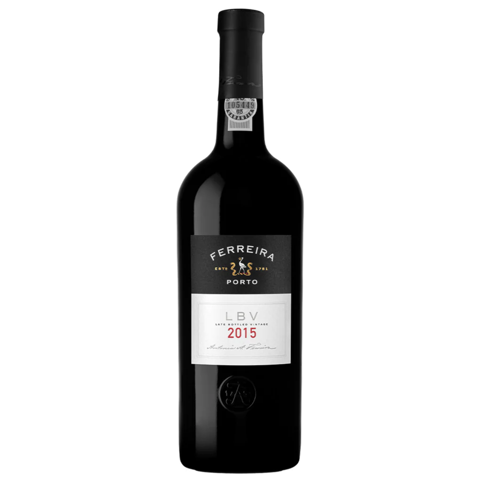 2015, Ferreira LBV (Late Bottled Vintage 19), Douro Valley, Oporto, Portugal, 20% Alc., NR