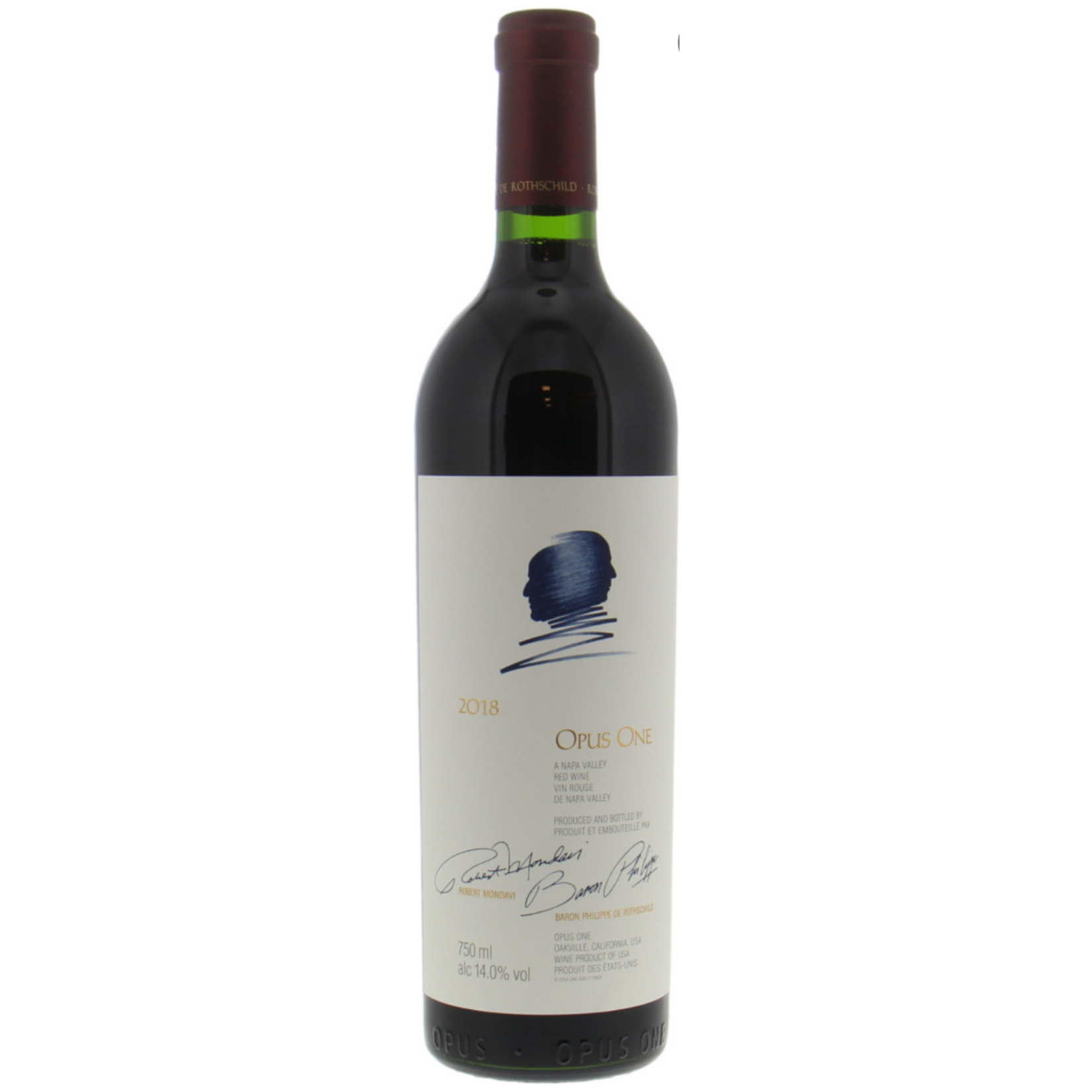 2018, Opus One ~ Library Release, Red Bordeaux Blend, Oakville, Napa Valley, California,14.5% Alc, CTnr
