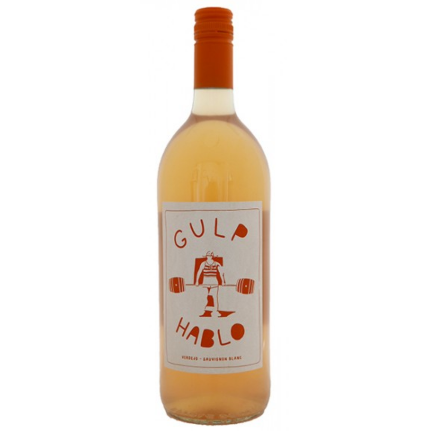 2022, Gulp Hablo, Orange Wine White Blend 50% Verdejo 50% Sauvignon Blanc , La Mancha, Central Spain, Spain, 11% Alc, CTnr