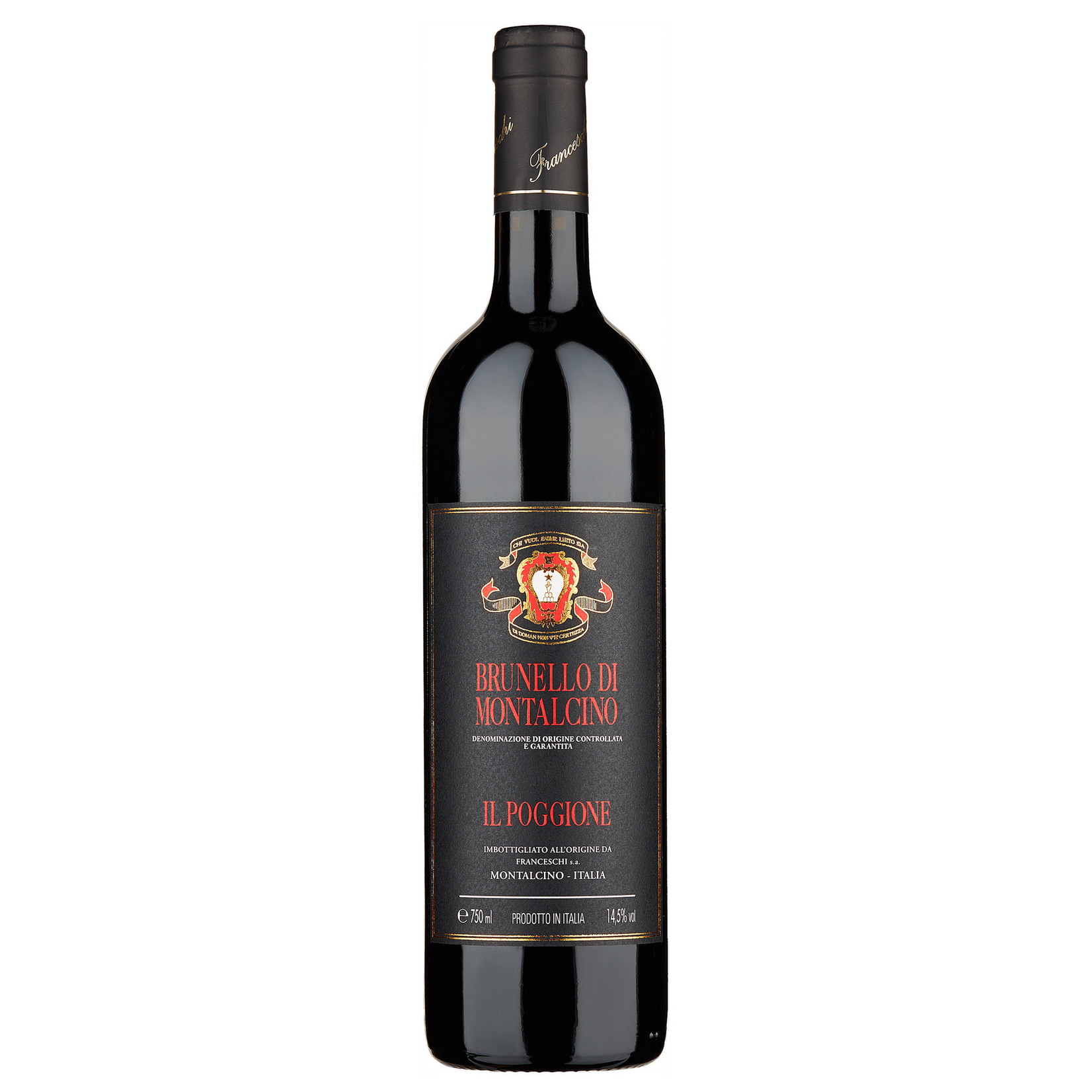 2017, Franceschi Il Poggione Brunello Di Montalcino, Sangiovese, Montalcino, Tuscany, Italy, 14.5% Alc, CTnr