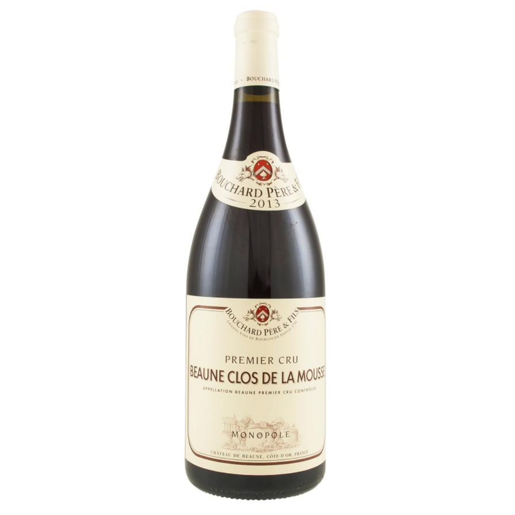 2013, Bouchard Pere & Fils Beaune Clos De La Mousse PREMIER CRU, Pinot Noir, Beaune, Burgundy, France, 12.5% Alc, CTnr, T1,Sw2,Sm4,C4,I3