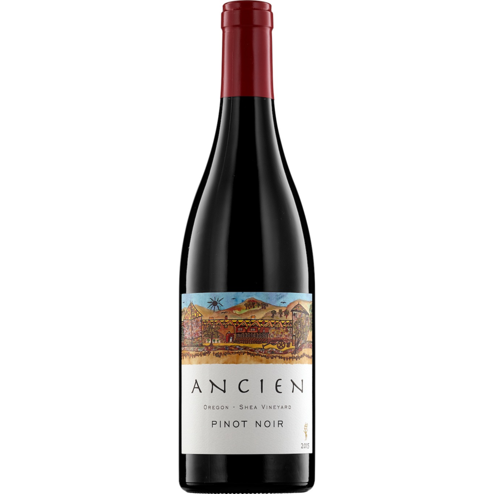 2015, Ancien, Shea Vineyard, Pinot Noir, Yamhill, Carlton, Oregon, 13.9% Alc, CTnr TW93, T1,Sw2,Sm4,C4,I3