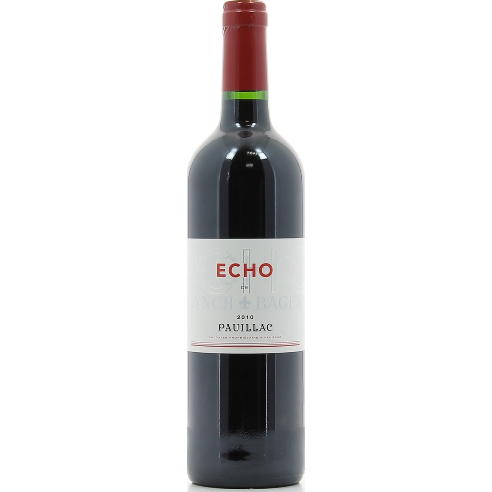 2010, Echo by Lynch Bages,Red Bordeaux Blend, Pauillac, Bordeaux, France, 13.5% Alc, CT89, T3,Sw2,Sm4,C3,I3