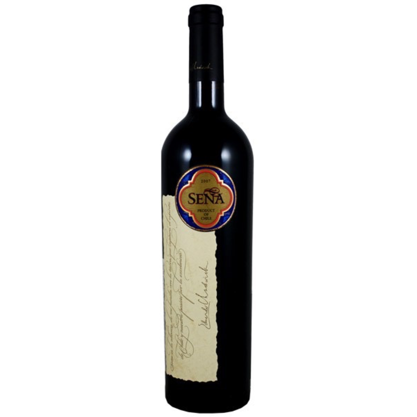 2012, Sena, Red Bordeaux Blend, Aconcagua Valley, Valparaiso, Chile, 14% Alc, CT93, WS93