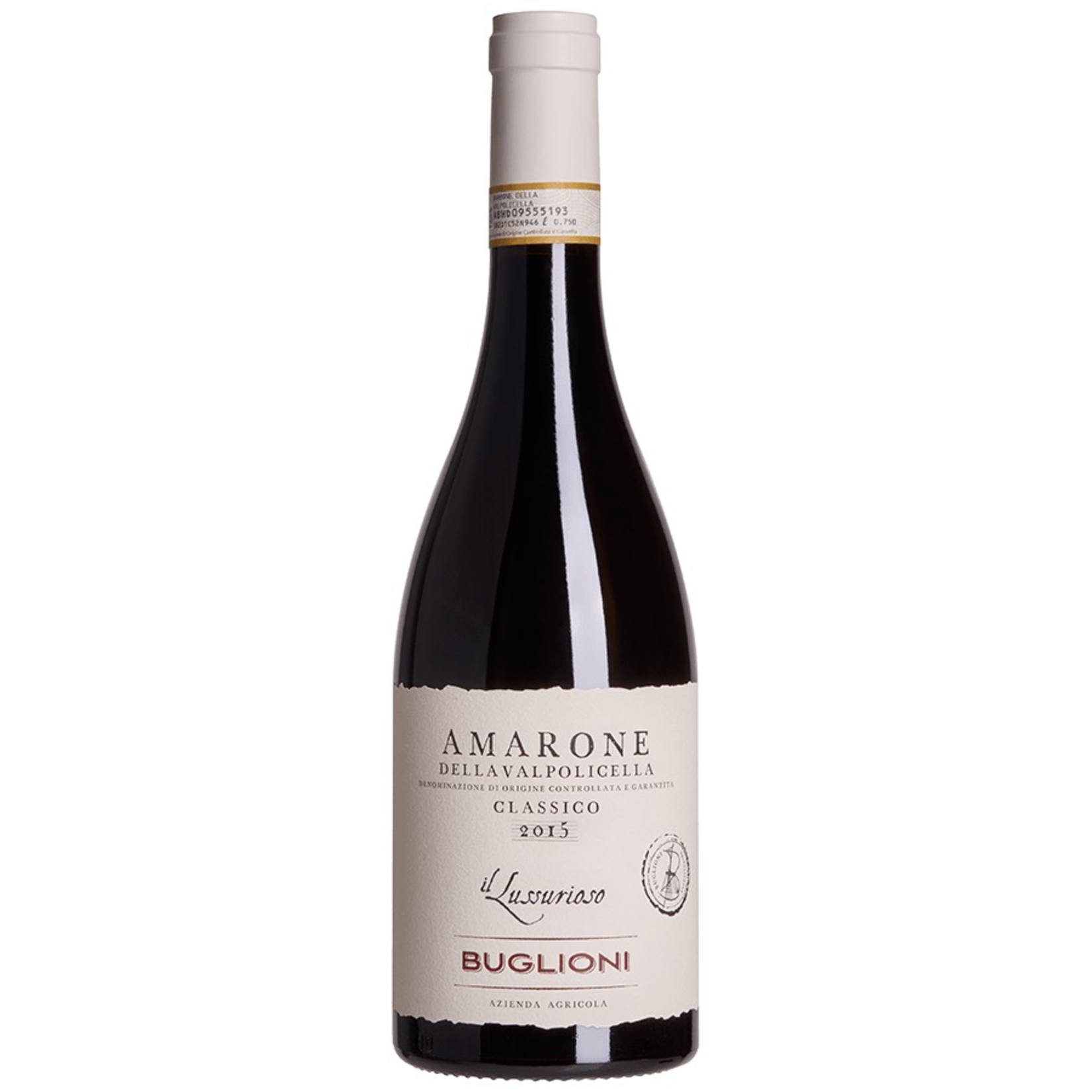 2016, Buglioni Amarone della Valpolicella Classico DOCG, Valpolicella, Veneto, Italy, 14.3% Alc, CTnr, T2,Sw3,Sm4,C4,I4