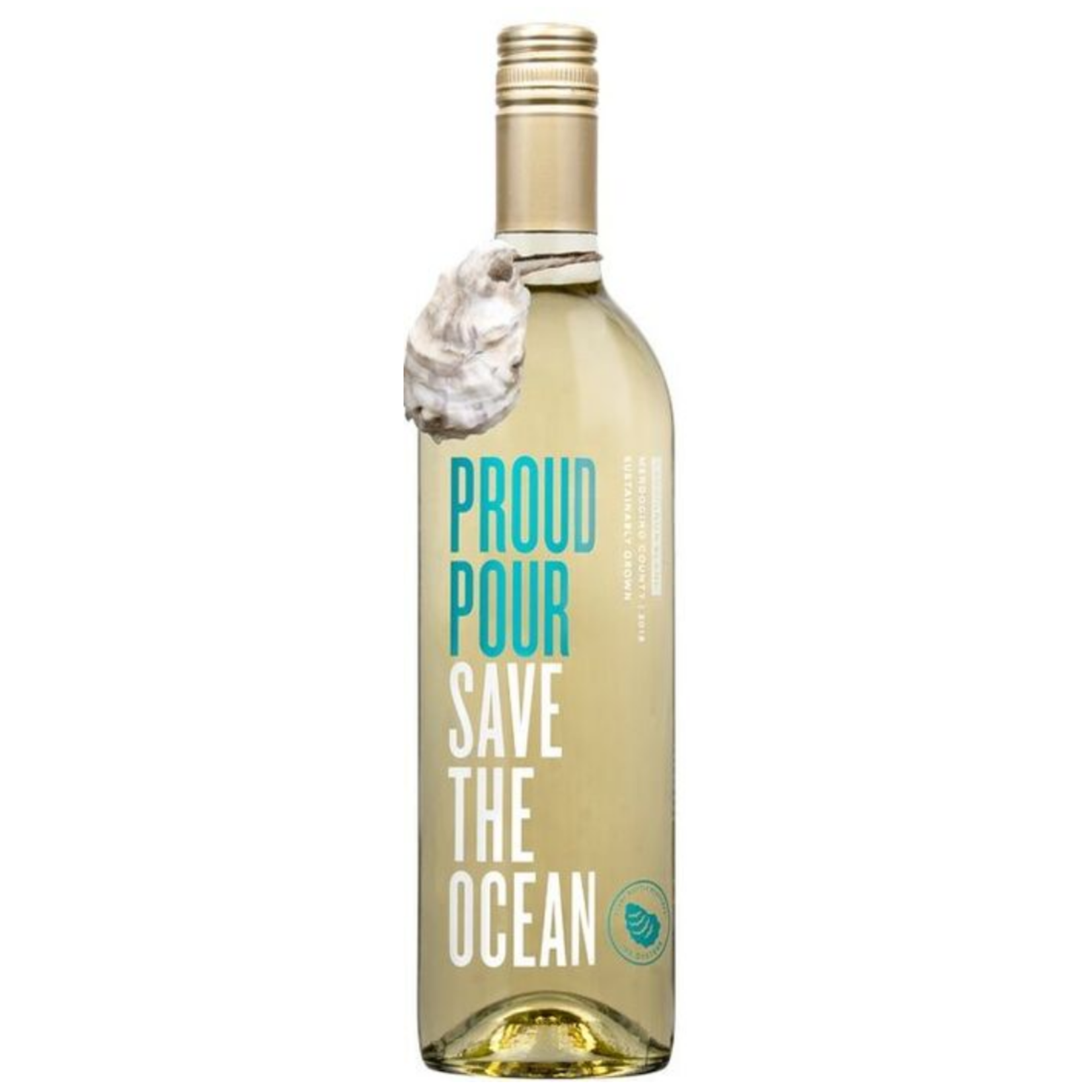 2020, Proud Pour SAUVIGNON BLANC Save the Ocean, Sauvignon Blanc, Pays D’OC, Languedoc Roussillon, Sud De France, 11.2% Alc, CTnr