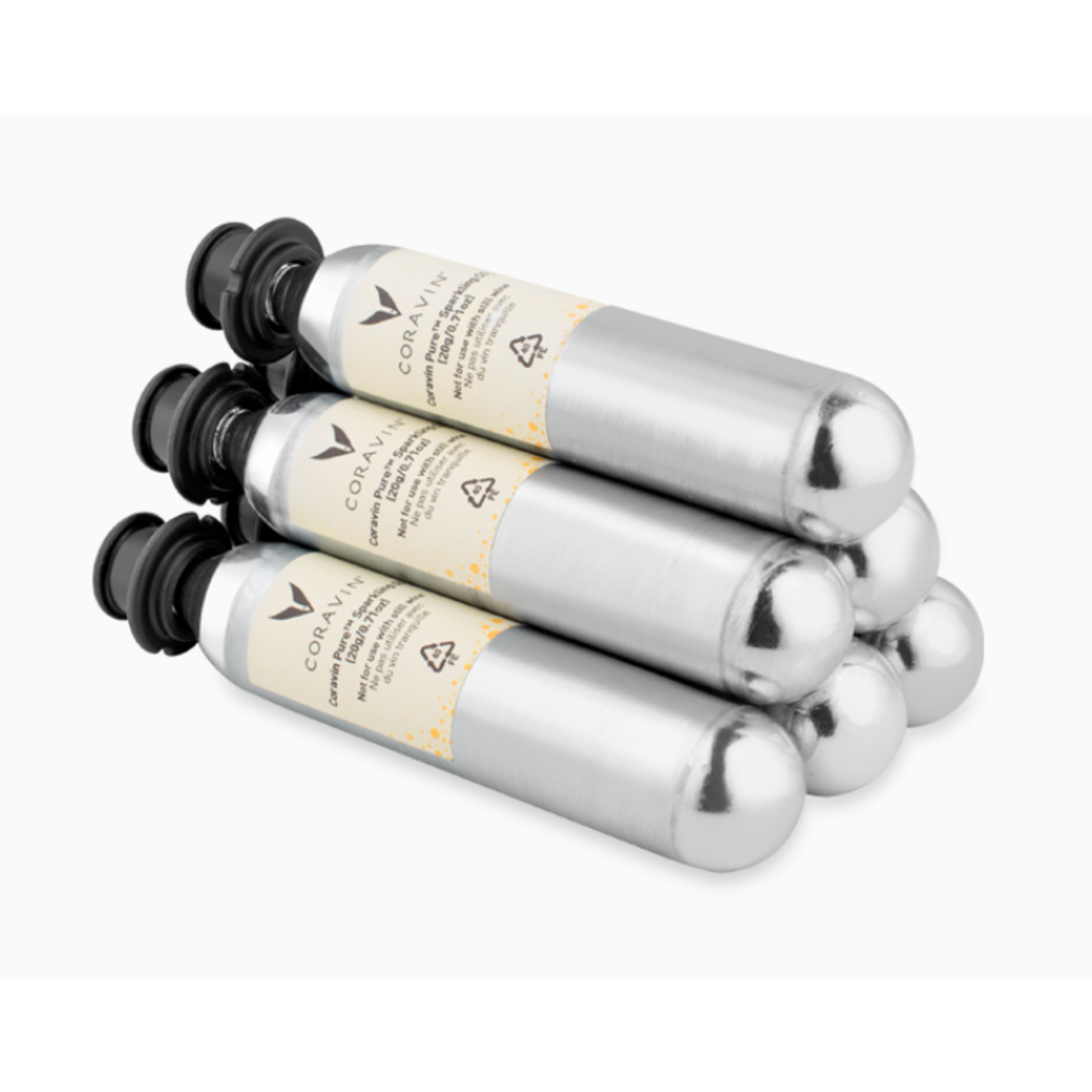 Coravin Pure Sparkling CO2 Capsules 6 UNITS