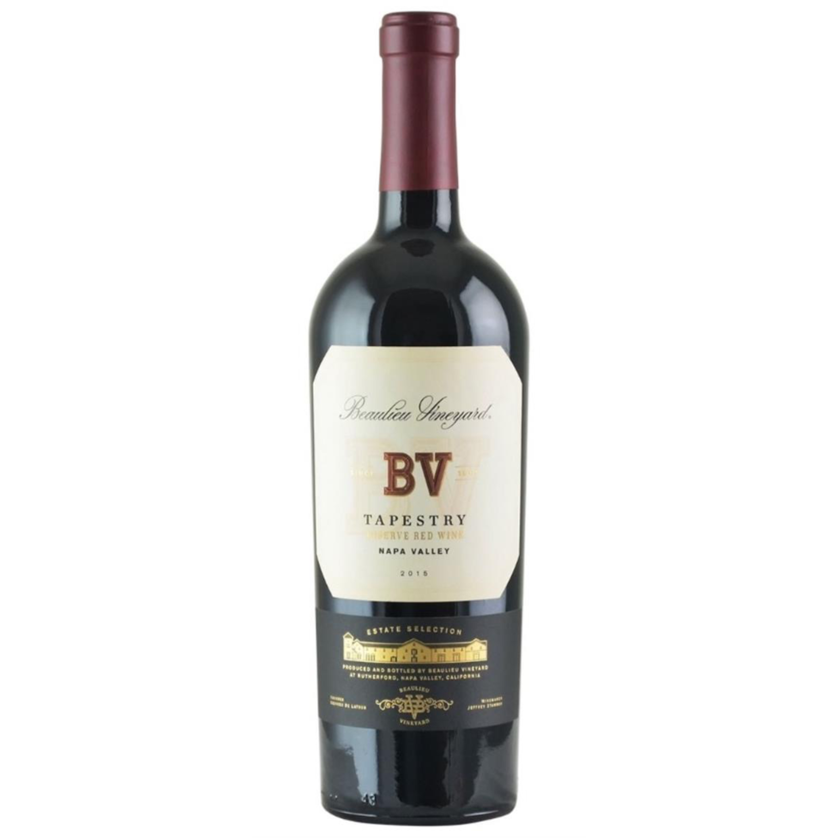 2019, BV Tapestry Reserve, Bordeaux Red Blend, Rutherford, Napa Valley, California, 15.1% Alc, CTnr JS93, T3,Sw2,Sm4,C4,I3