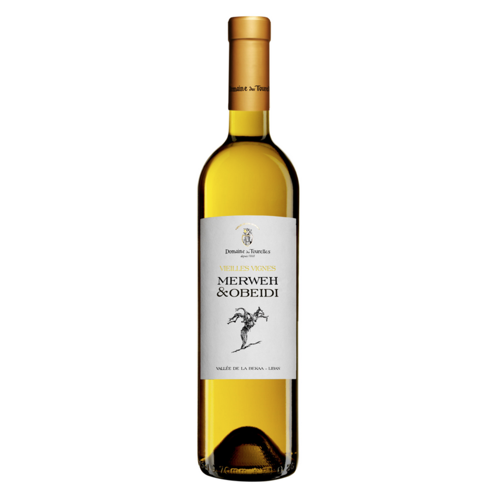 2020, Domaine Tourelles Merweh & Obeidi WHITE, White Wine, Ghazir, Bekaa Valley, Lebanon, 11% Alc, CTnr