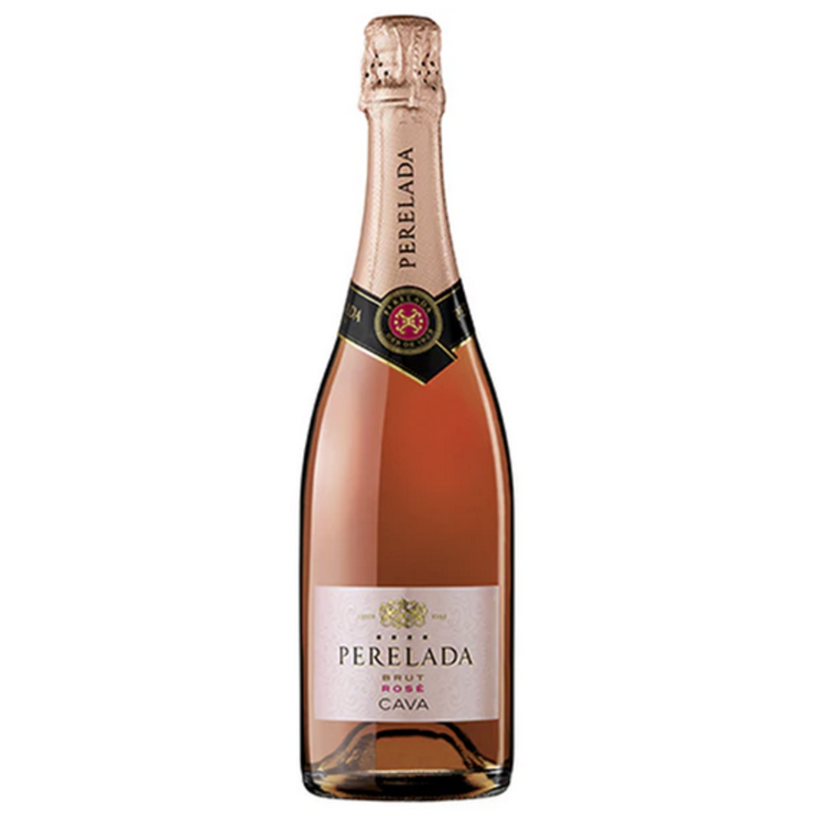 NV, Perelada Rose Brut Cava, Sparkling Granacha Pinot Trepat Blend, Girona, Catalonia, Spain, 12% Alc, CTnr