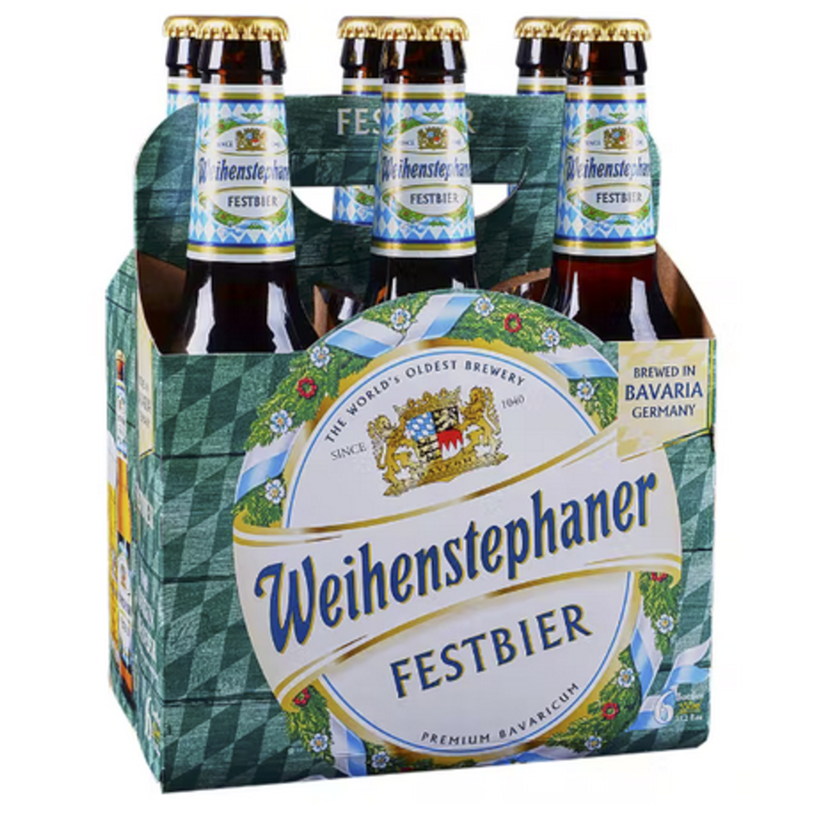 6 pack, Weihenstephaner Festbier, Octoberfest Pilsner, Beer, Bavaria, Germany, 8.5% Alc, Glass Bottle