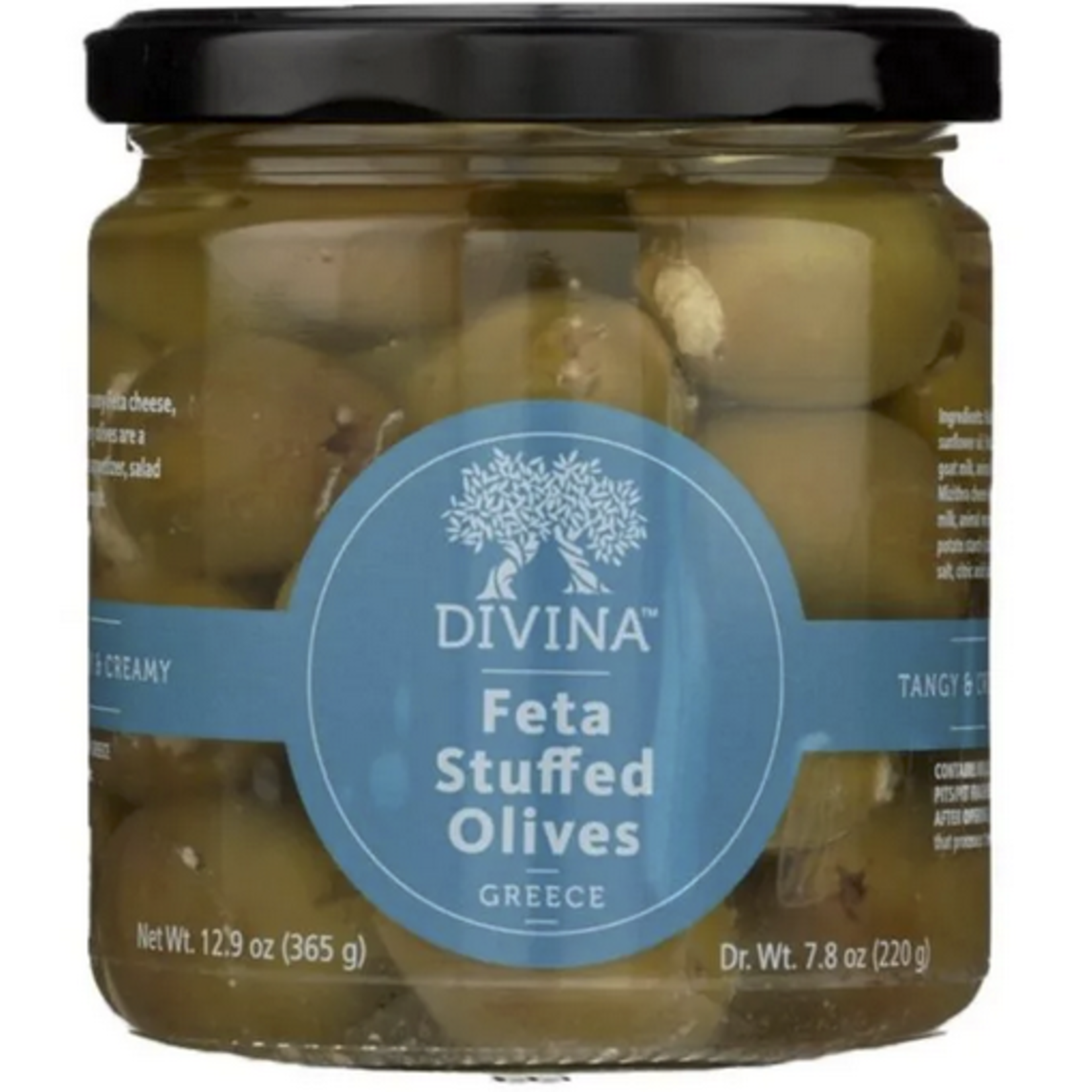 Divina Olives Feta Stuffed, 7.8 oz