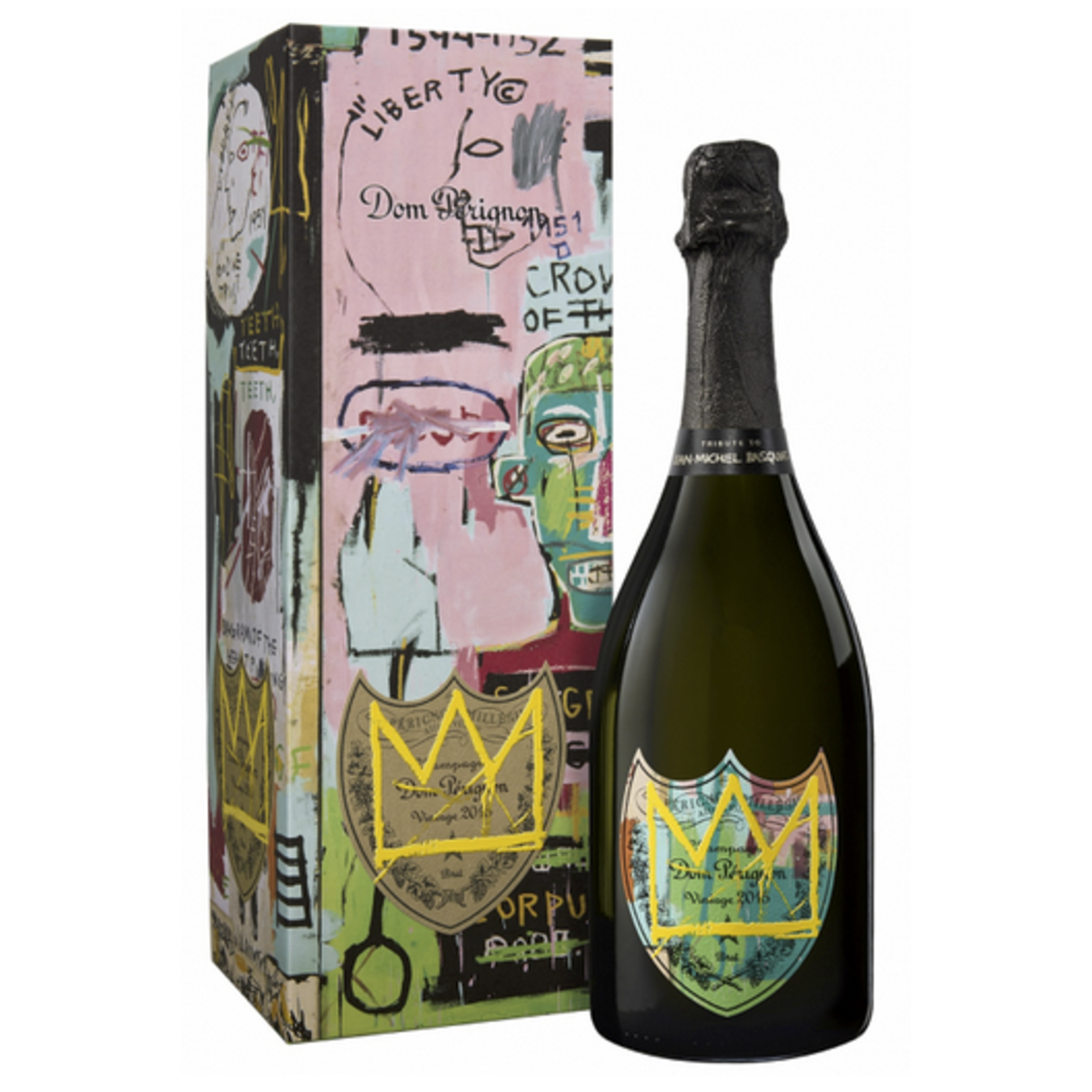 2015, Vintage Dom Perignon Basquiat Edition Brut w/ GIFT BOX, Champagne, Epernay, Champagne, France, 12.5% Alc, CT