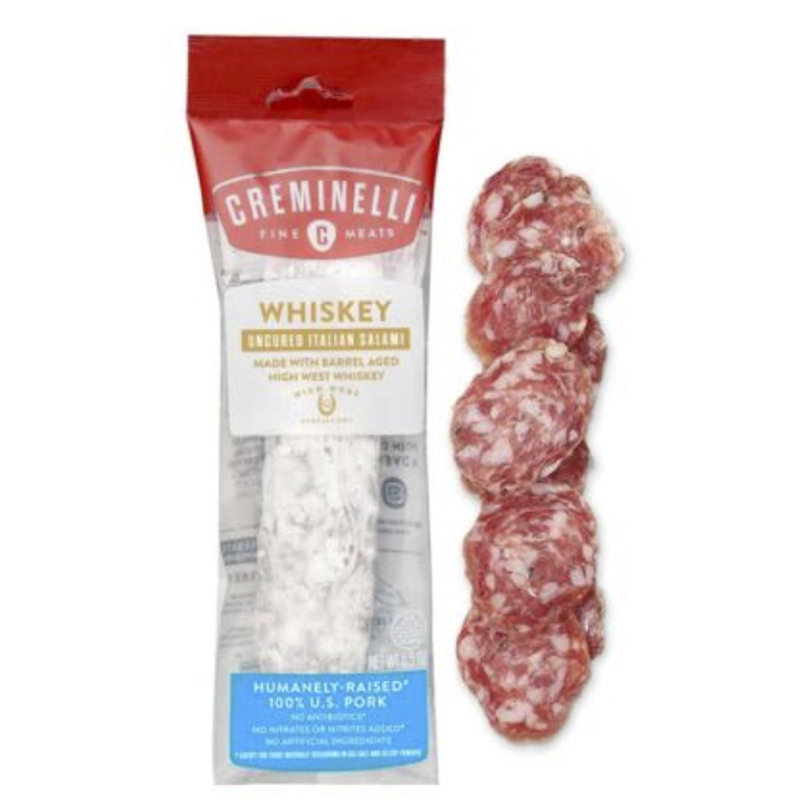 Creminelli, Salami, High West Distillery Whiskey, 5.5oz.