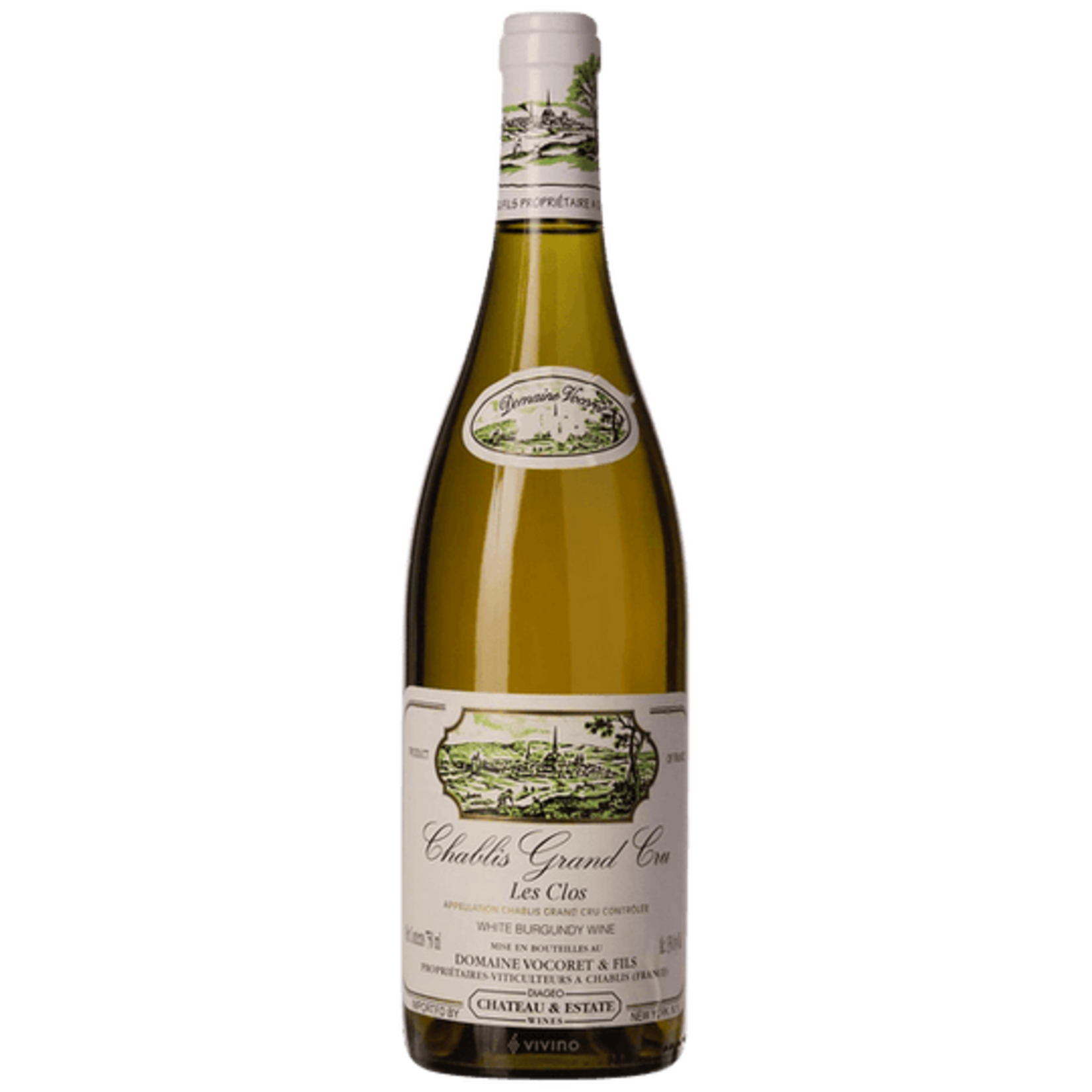 2021, Domaine Vocoret & Fils  Grand Cru Cablis Les Clos, Chardonnay, Bourgogne, Chablis, France, 13% Alc, CTnr, A4,Sw1,Sm2,C4,I4