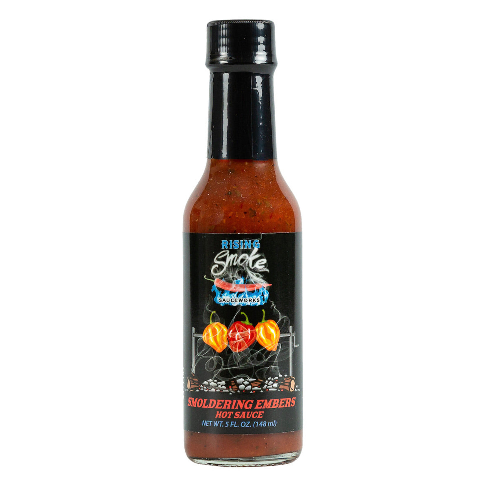 Rising Smoke Smoldering Embers Hot Sauce
